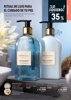 Oriflame catálogo válido desde el 31.07.2026 | Página: 39 | Productos: Body, Jabón, Jabón líquido, Crema