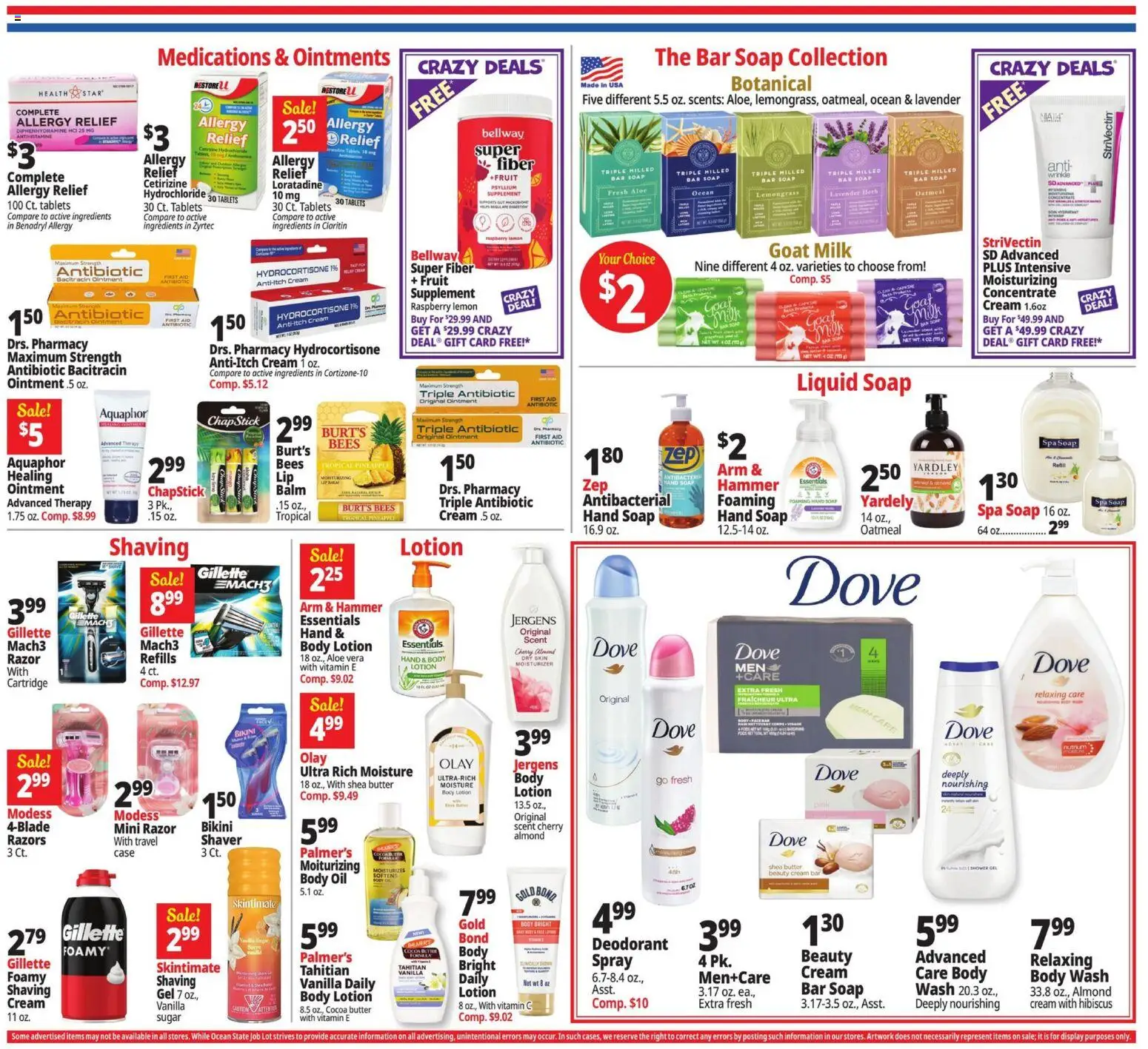 Ocean State Job Lot Weekly Ad - valid from 07/02/2026 | Page: 14 | Products: Hammer, Cream, Bar Soap, Sugar
