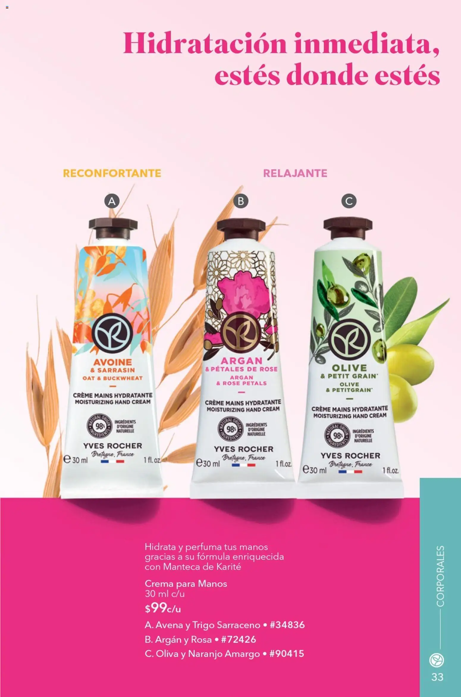 Nuevas ofertas de Yves Rocher válidas en toda la República Mexicana desde el 23.06.2026. ¡Encuentra las mejores ofertas en Yves Rocher campaña 9 2026! | Página: 35
