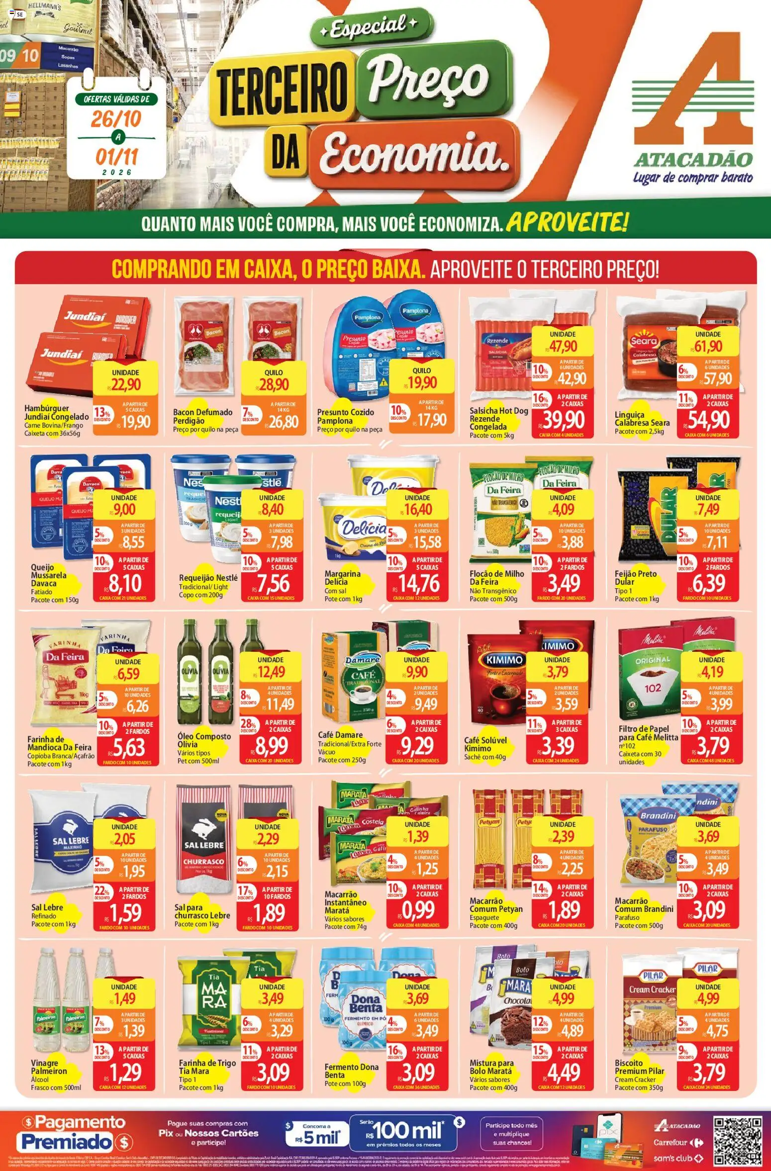 Atacadão Folheto - válido de 26/10/2026 | Página: 1