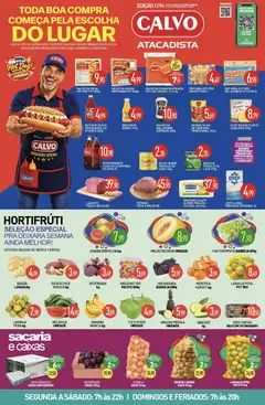 Calvo Atacadista - Ofertas da semana - Pré-Visualização do folheto da loja Calvo Atacadista, válido de 08/09/2026