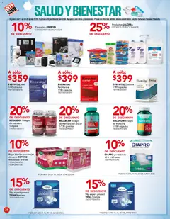 Vista previa de City Club catálogo, nuevo folleto de la tienda, válido en México a partir del 01.06.2026 | Página: 26 | Productos: Durazno, Manzana, Vitaminas, Ropa interior