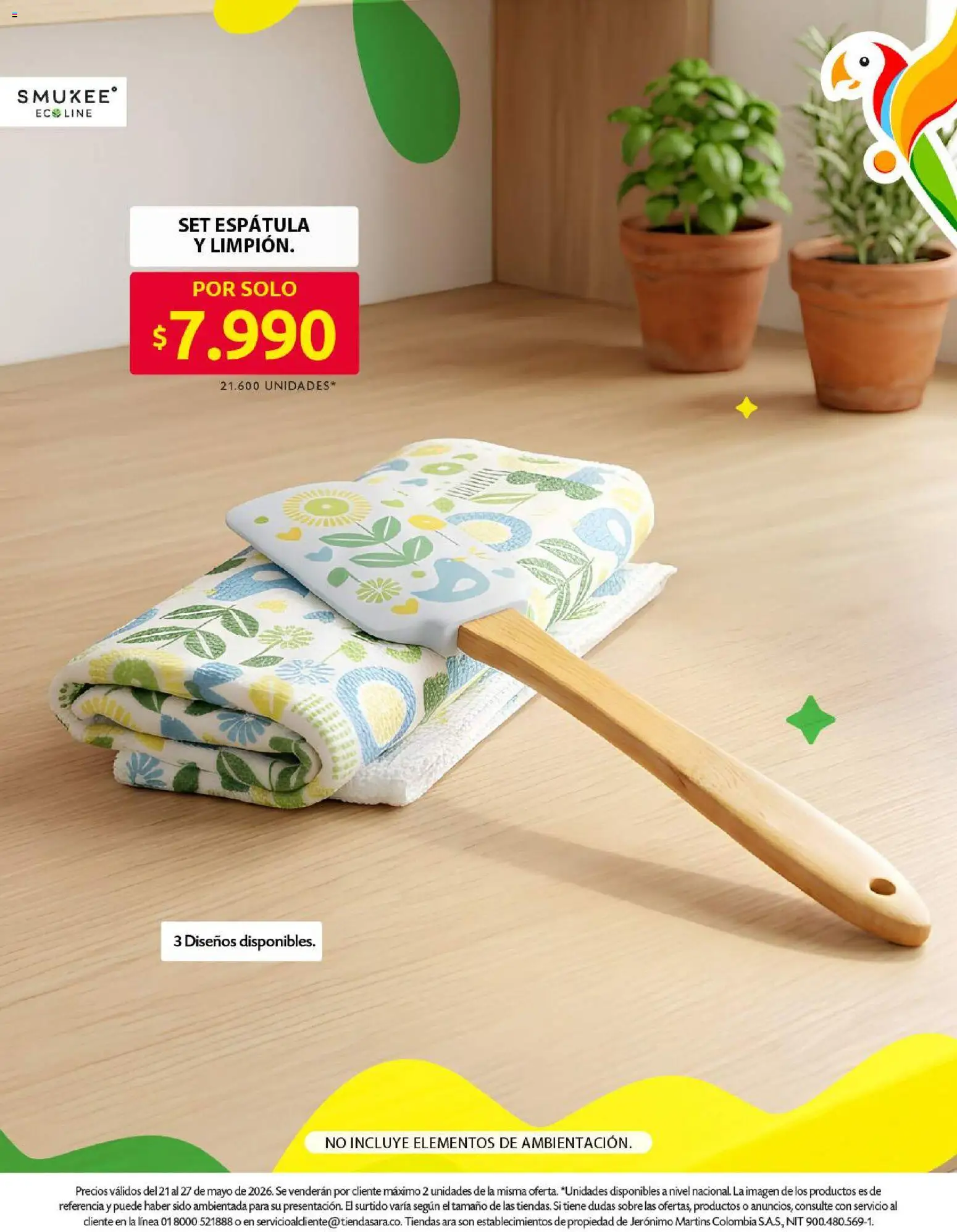 Ara revista - valida desde el 21.05.2026 | Página: 7 | Productos: Espatula, Sobre