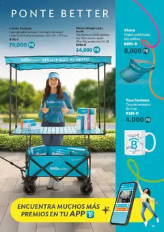Vista previa de Betterware Catálogo de Premios, nuevo folleto de la tienda, válido en México a partir del 29/06/2026 | Página: 116 | Productos: Taza, Manga, Playera, Visera