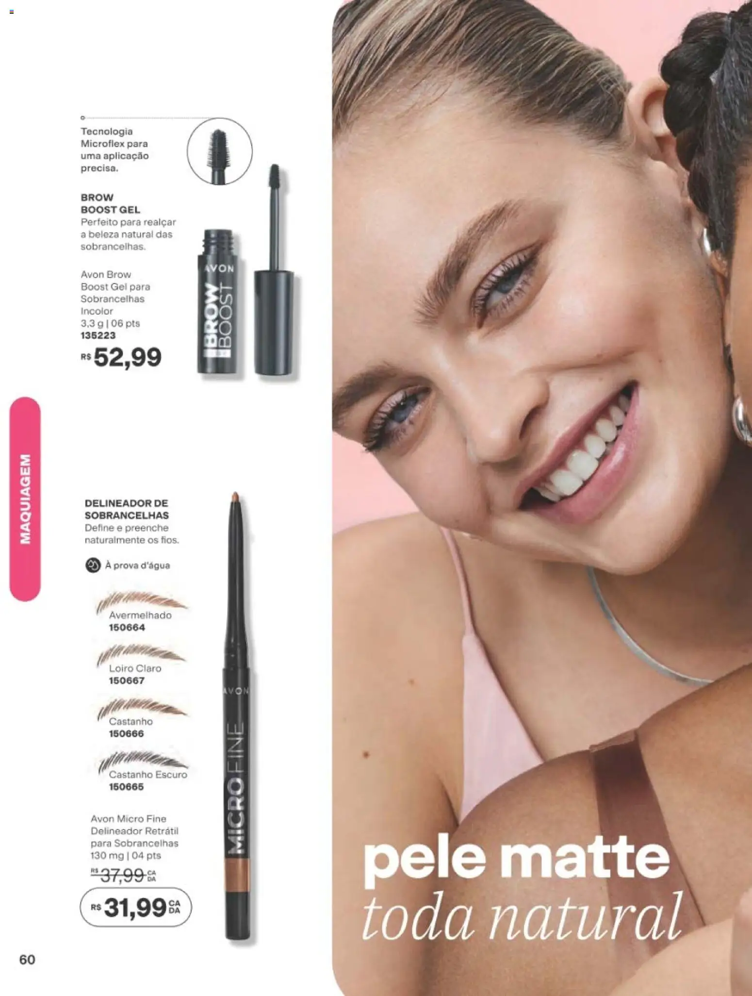 Avon Folheto - válido de 01/09/2026 | Página: 60 | Produtos: Maquiagem, Delineador