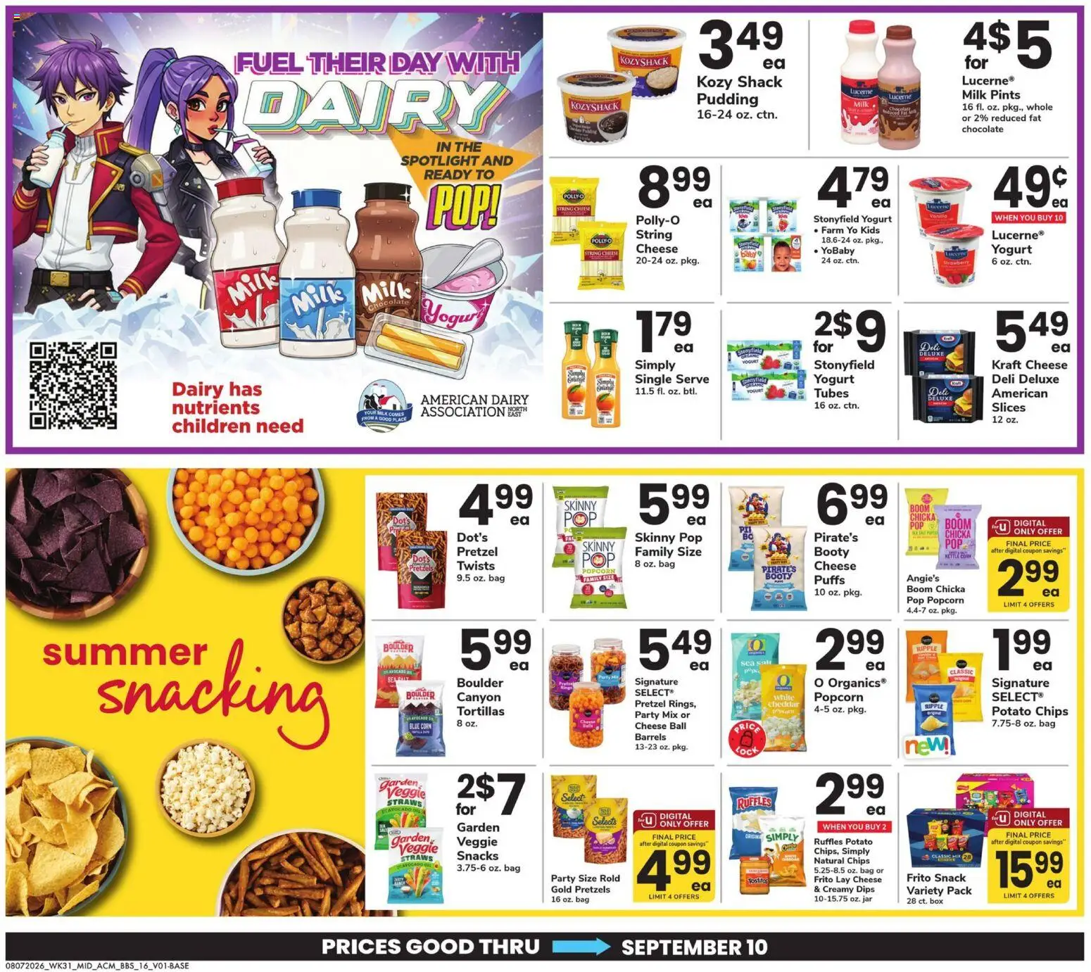 Acme Big Book of Savings - valid from 08/07/2026 | Page: 16 | Products: Popcorn, Yogurt, Avocado, Salt