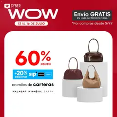 Vista previa de folleto Oechsle Cyber Wow - Carteras de la Oechsle válido desde 13/07/2026
