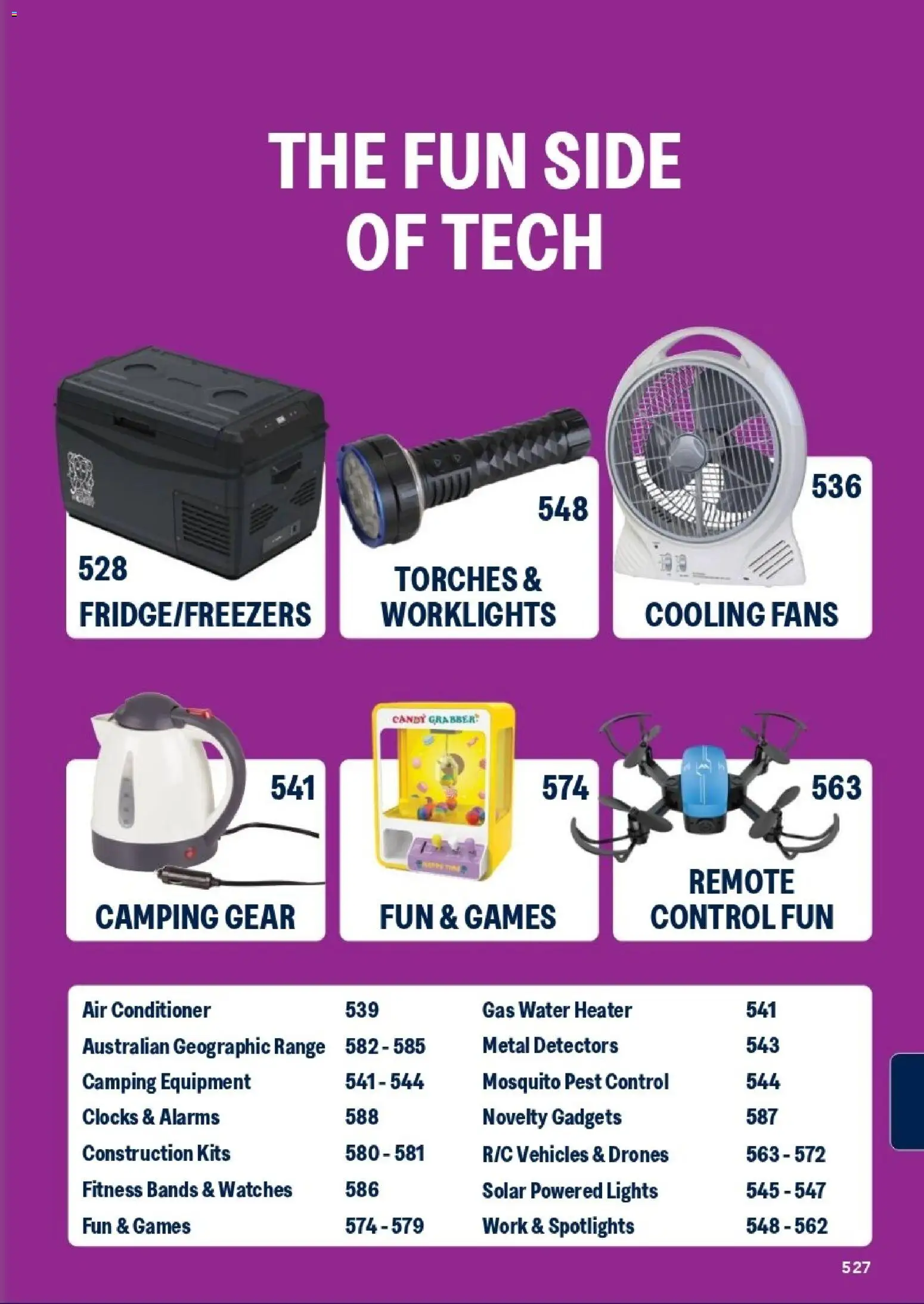 Jaycar catalogue - valid from 31/08/2026 | Page: 524 | Products: Heater, Conditioner, Novelty, Watches