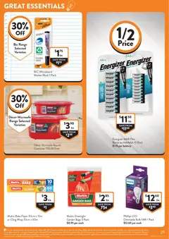 Preview of Foodworks catalogue  - valid from 29.04.2026 | Page: 29 | Products: Shelf, Decor, Bulb, Batteries