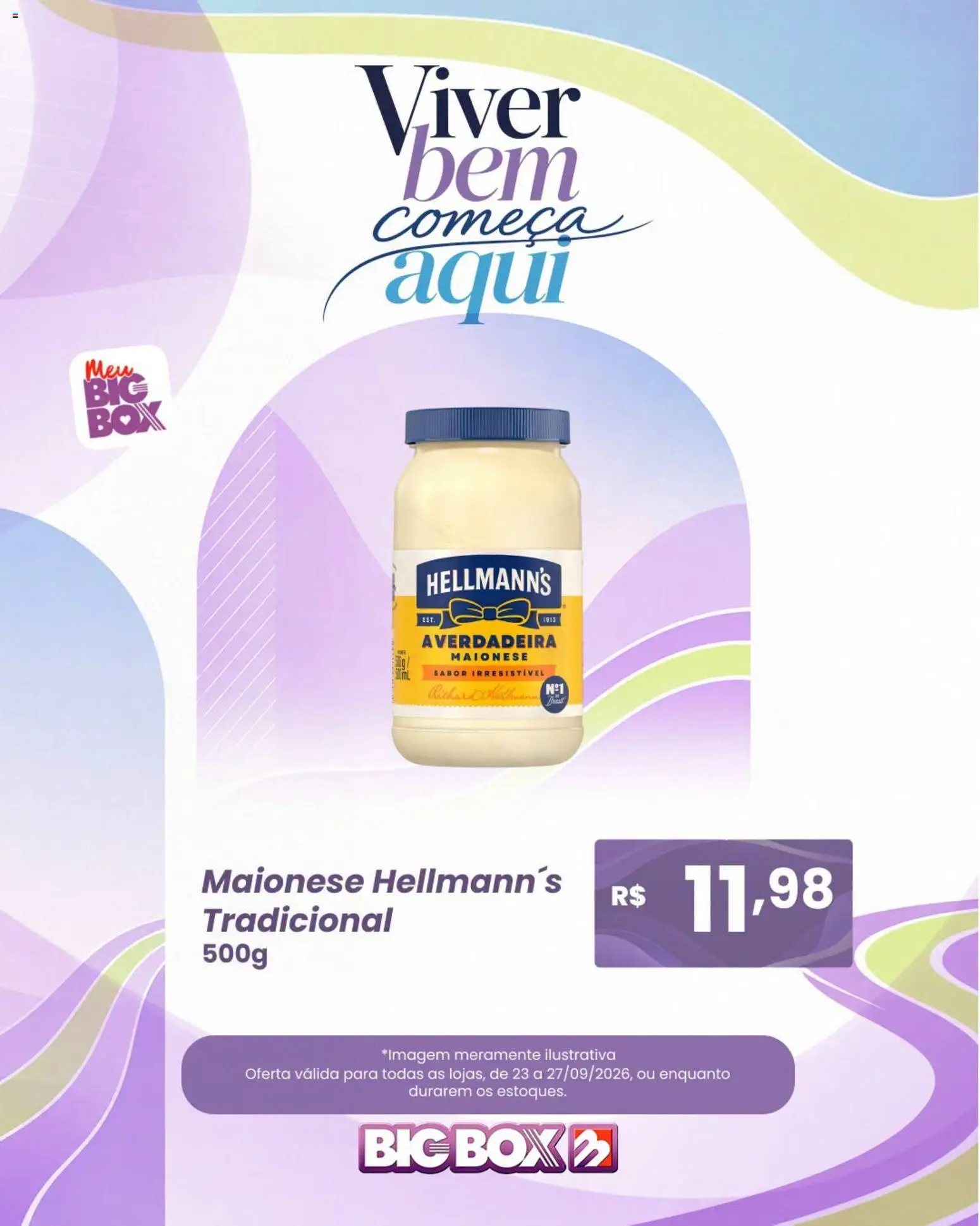 Big Box Folheto - válido de 23/09/2026 | Página: 9 | Produtos: Maionese