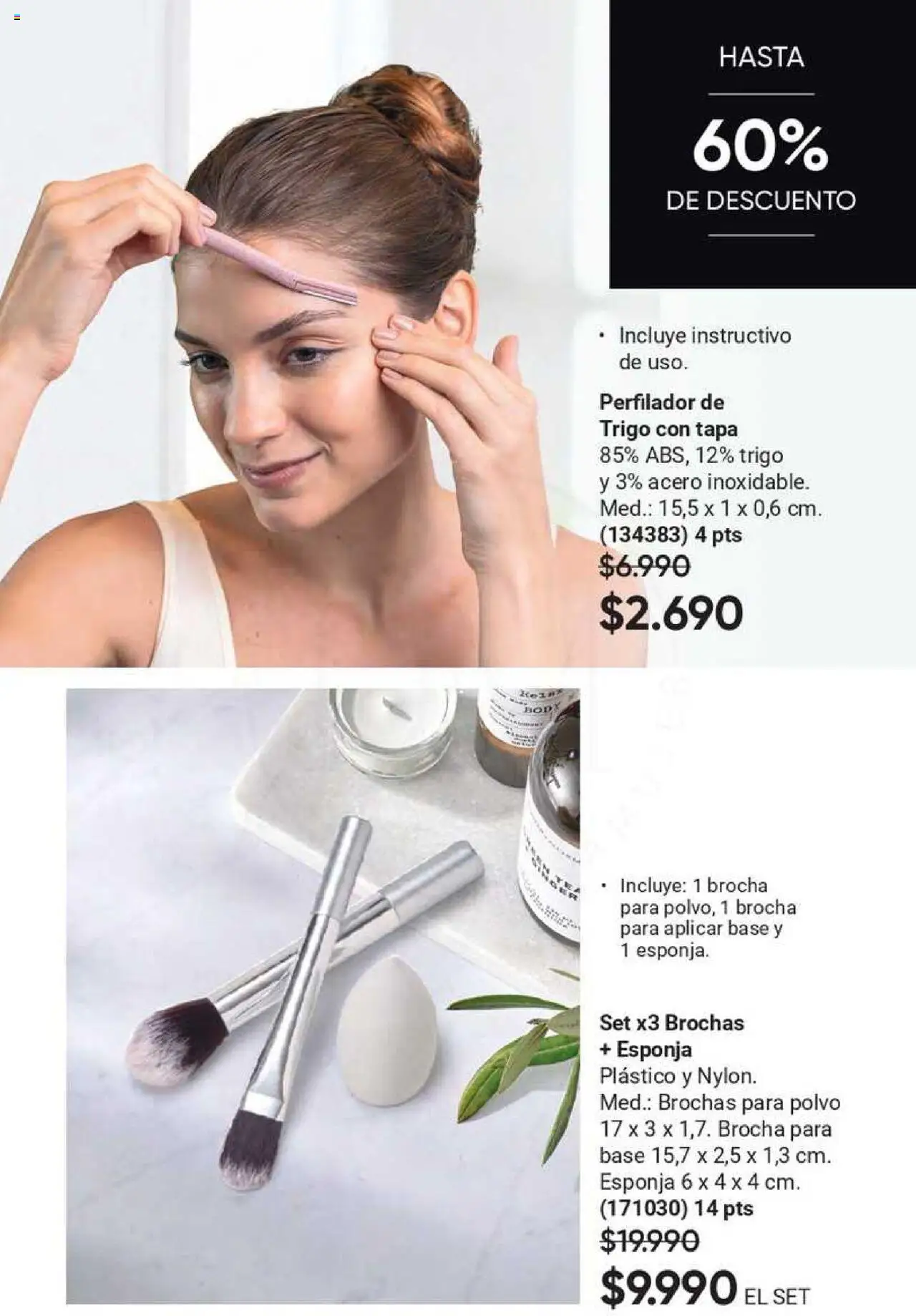 Catálogo AVON Fashion & Home │ válido desde el 26.06.2025 | Página: 58 | Productos: Esponja, Body, Polvo, Brocha para base
