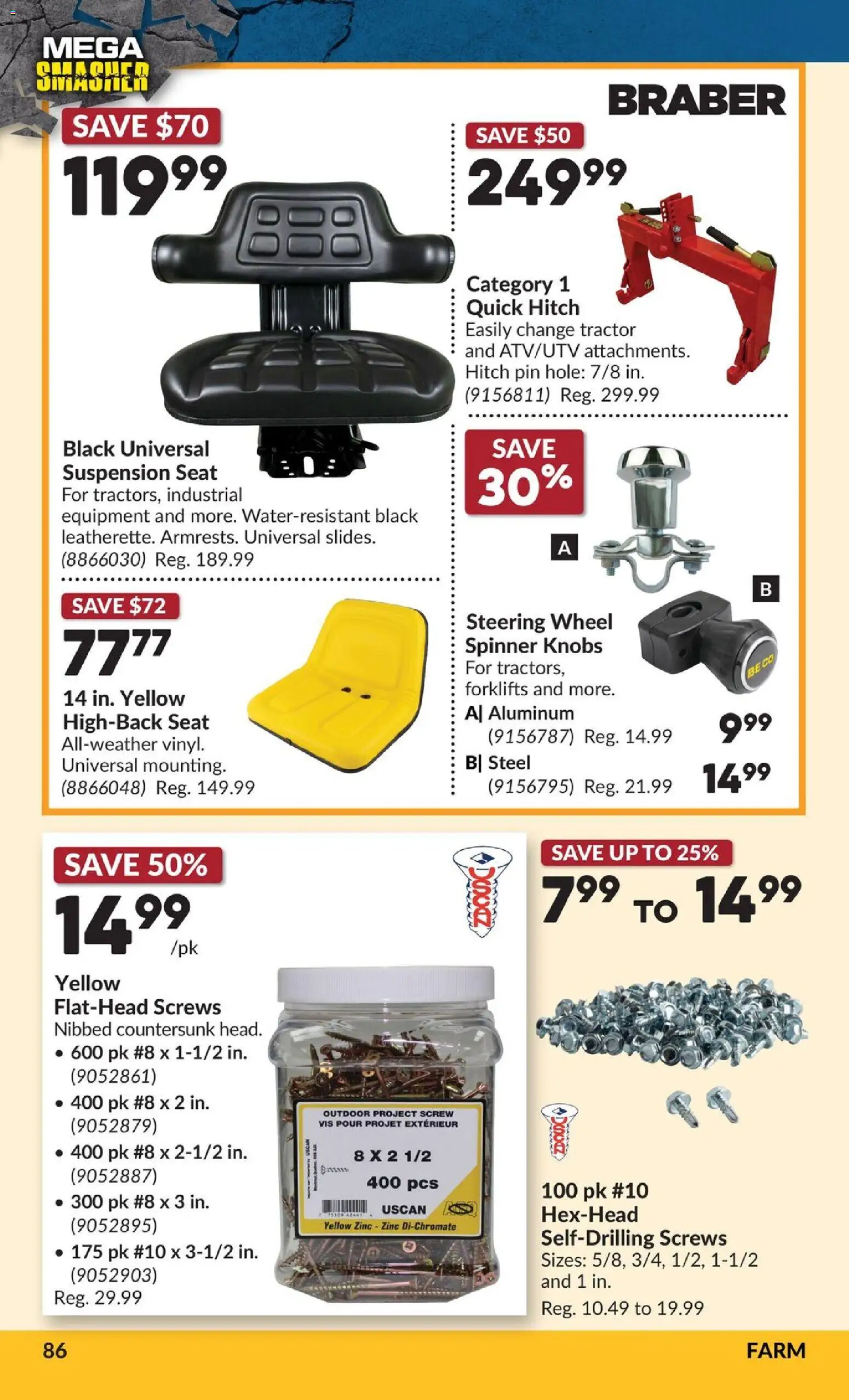 Princess Auto flyer valid from Sep 8, 2026 | Page: 90