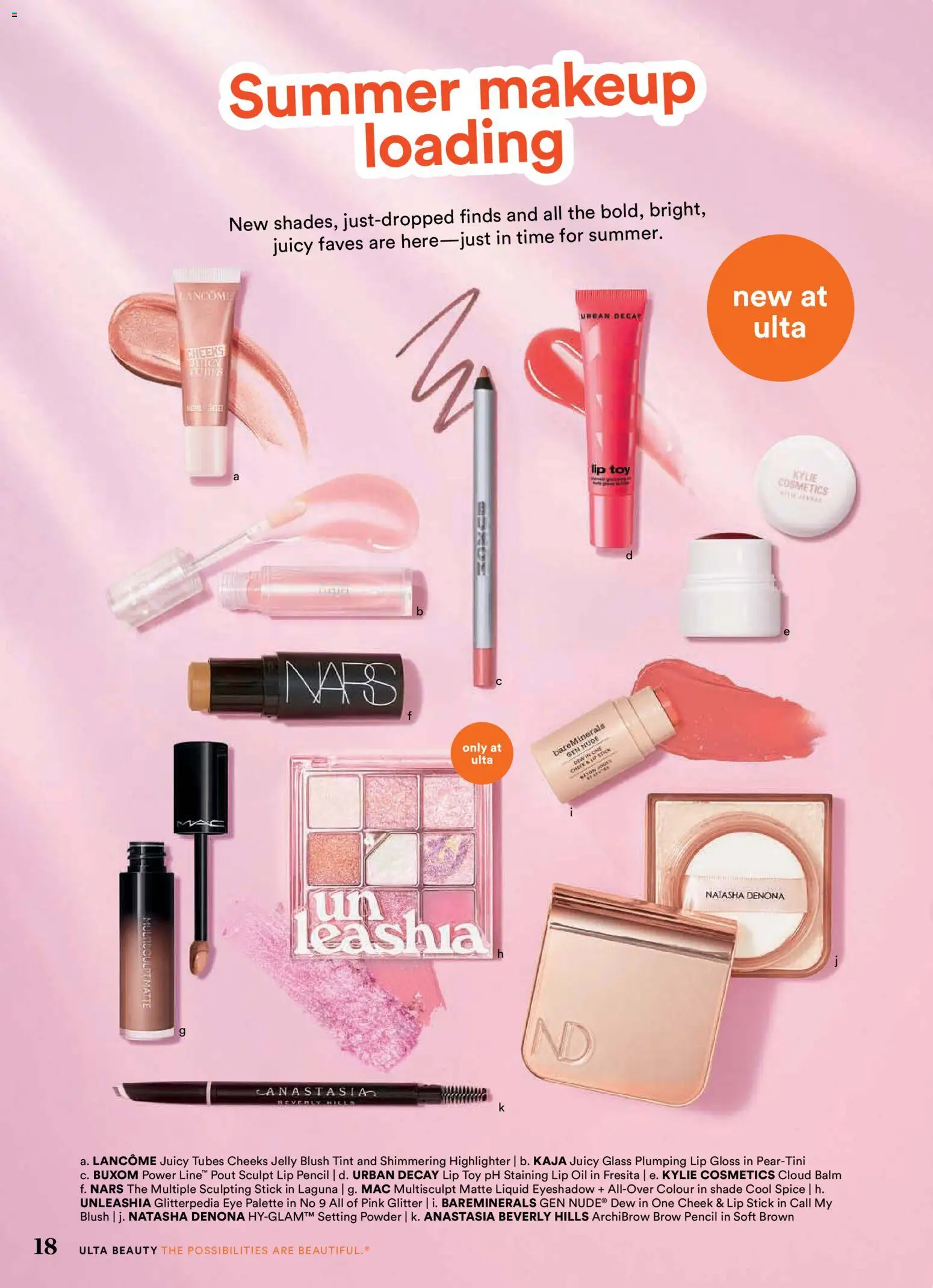 Ulta Beauty Weekly Ad - valid from 17.05.2026 | Page: 18 | Products: Pencil, Powder, Blush, Eyeshadow