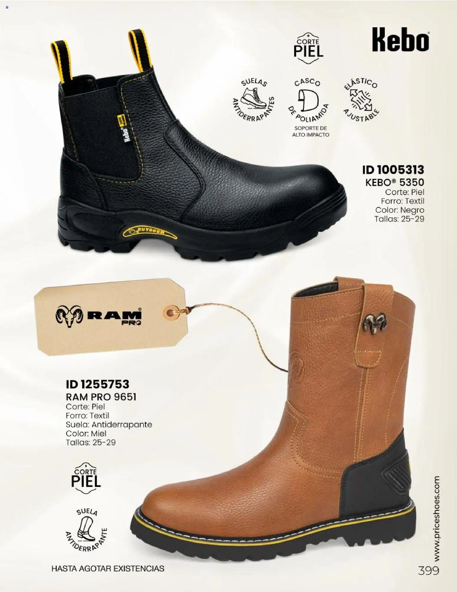Nuevas ofertas de Price Shoes válidas en toda la República Mexicana desde el 06.05.2026. ¡Encuentra las mejores ofertas en Price Shoes catálogo Todo en uno! | Página: 399