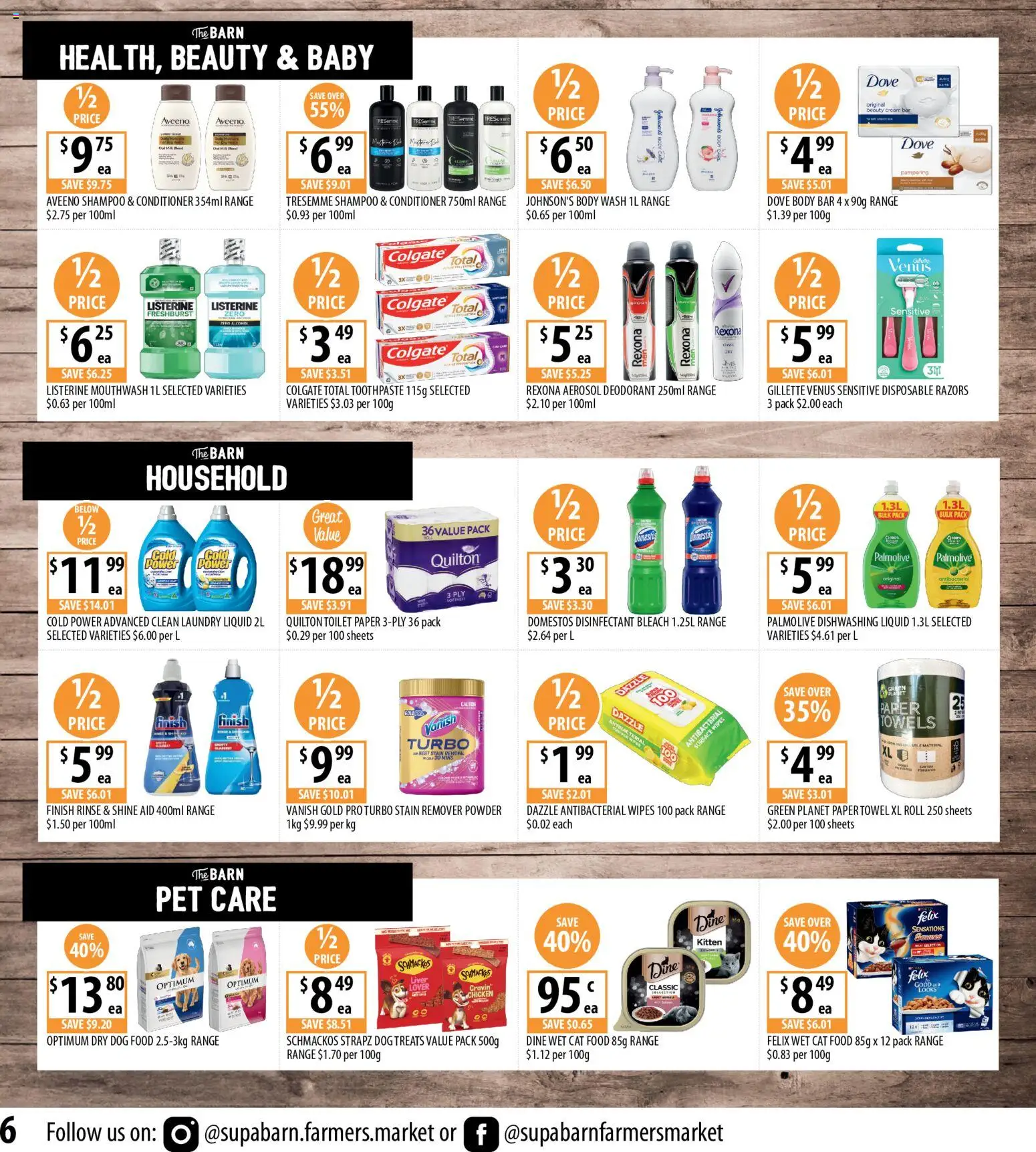 Supabarn catalogue - valid from 30/09/2026 | Page: 6 | Products: Household, Toilet paper, Laundry, Razors