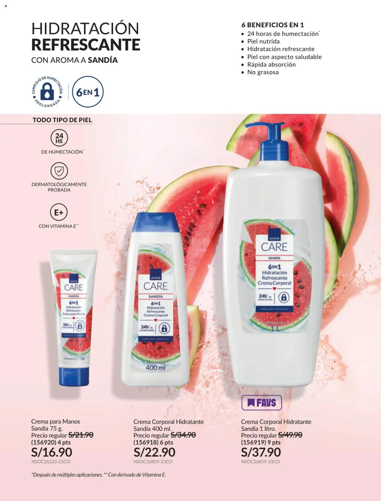 Catálogo Avon válido desde 17.06.2026 | Página: 134 | Productos: Crema