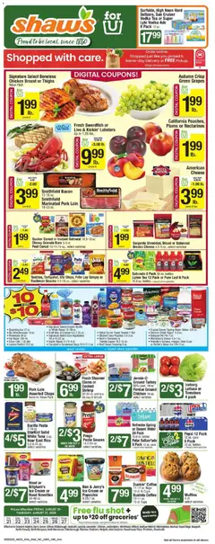 Preview of Shaw's weekly ads valid from 08/21/2026