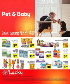 Preview of Lucky Supermarkets weekly ads valid from 07/15/2026 | Page: 8 | Products: Shelf, Dog Treats, Cat Food, Cat Litter