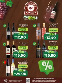 Mart Minas ofertas Clube do Vinho - Pré-Visualização do folheto da loja Mart Minas, válido de 10/09/2026