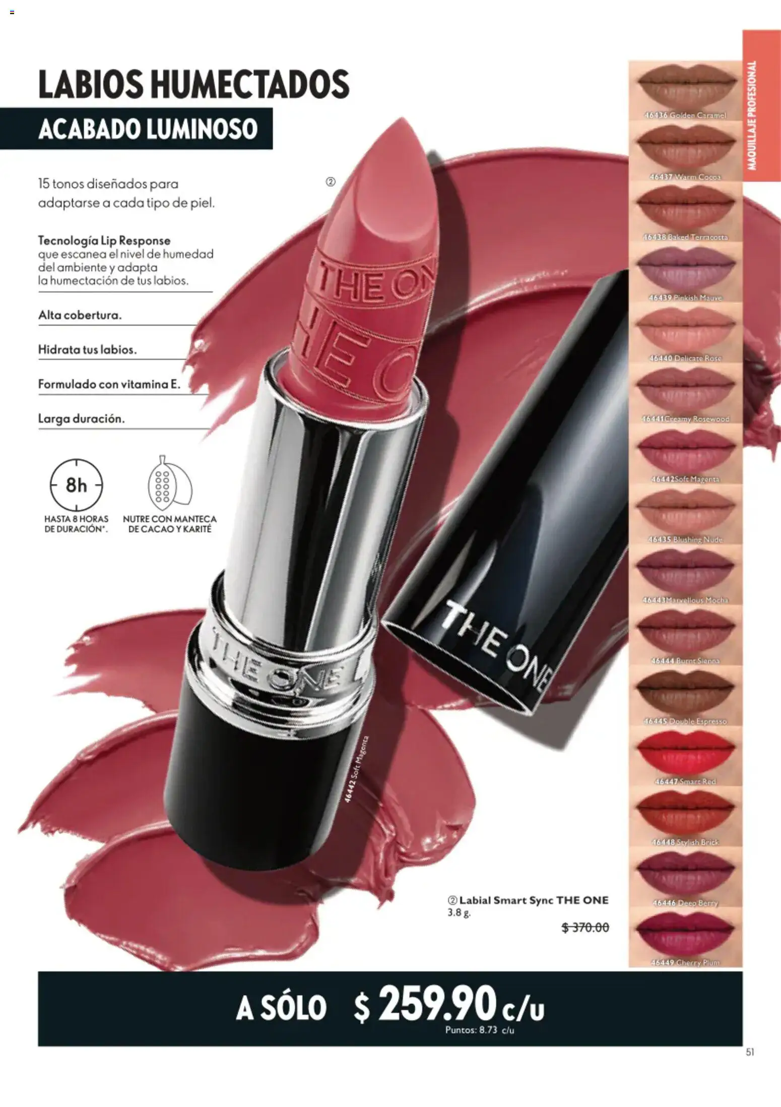 Nuevas ofertas de Oriflame válidas en toda la República Mexicana desde el 22/08/2026. ¡Encuentra las mejores ofertas en Oriflame campaña 12 2026! | Página: 51 | Productos: Cacao, Maquillaje