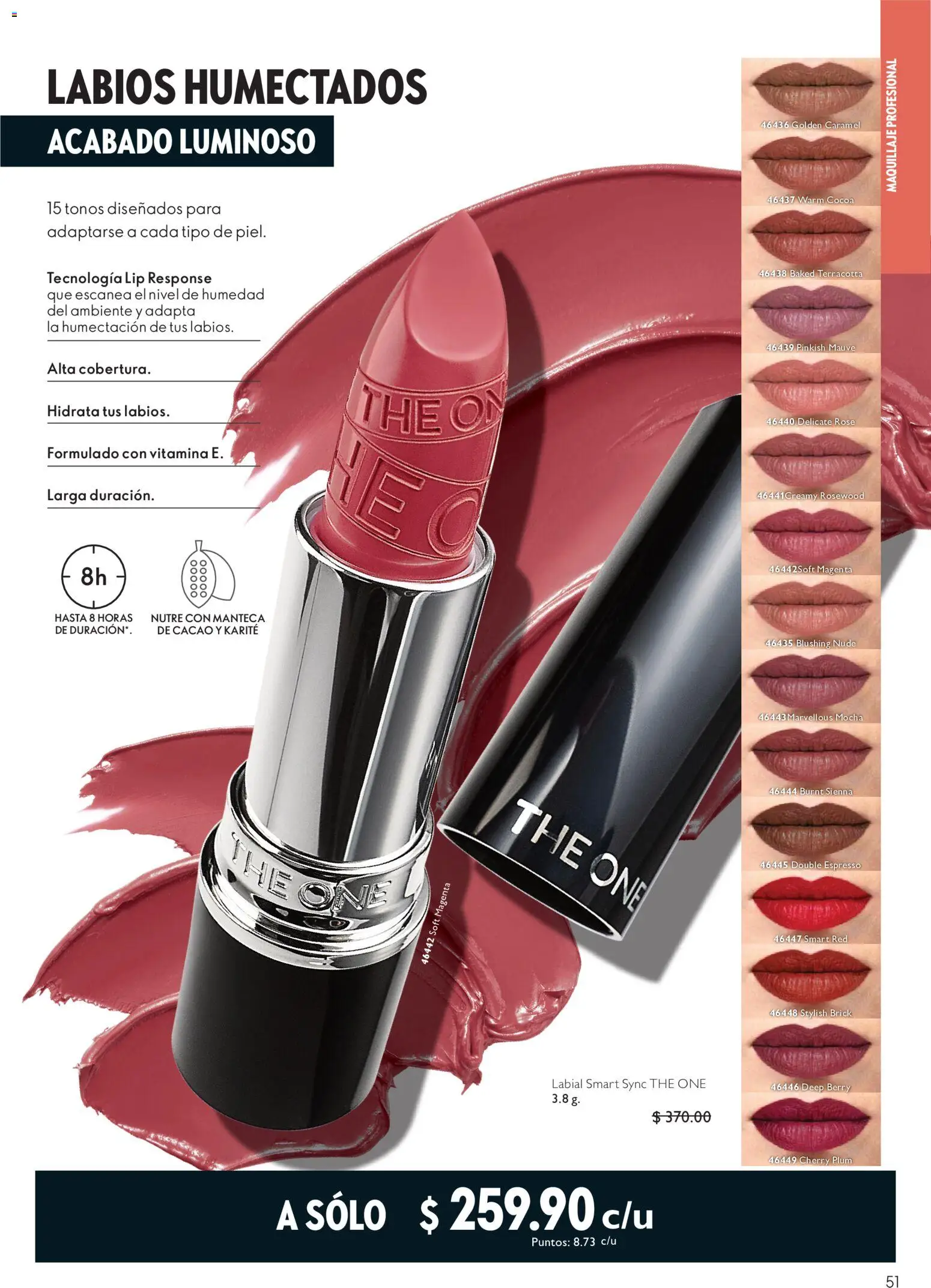 Nuevas ofertas de Oriflame válidas en toda la República Mexicana desde el 22/08/2026. ¡Encuentra las mejores ofertas en Oriflame campaña 12 2026! | Página: 51 | Productos: Cacao, Maquillaje