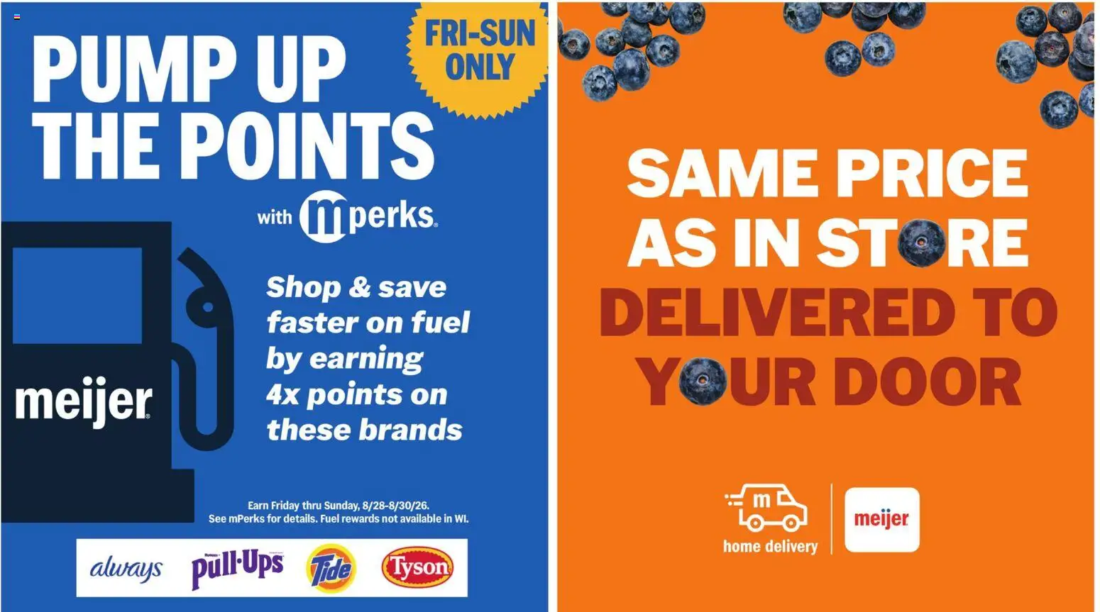 Meijer Weekly Ad - MI - valid from 08/26/2026 | Page: 3 | Products: Pump