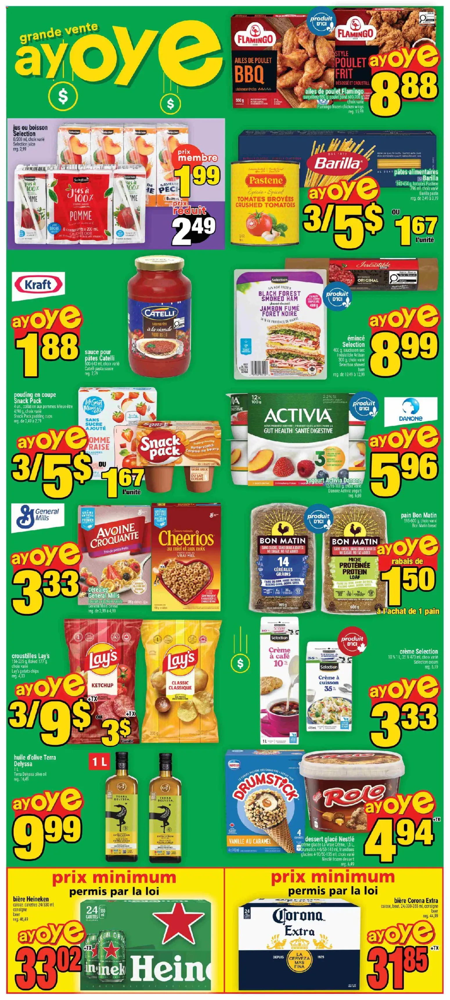 Super C flyer valid from Sep 10, 2026 | Page: 2 | Products: Chicken wings, Yogurt, Bread, Protein