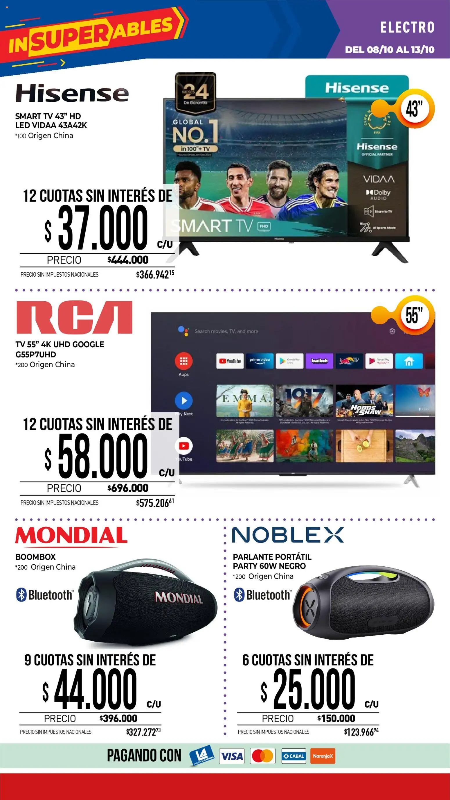 La Anonima catálogo │ válido desde el 08/10/2026 | Página: 30