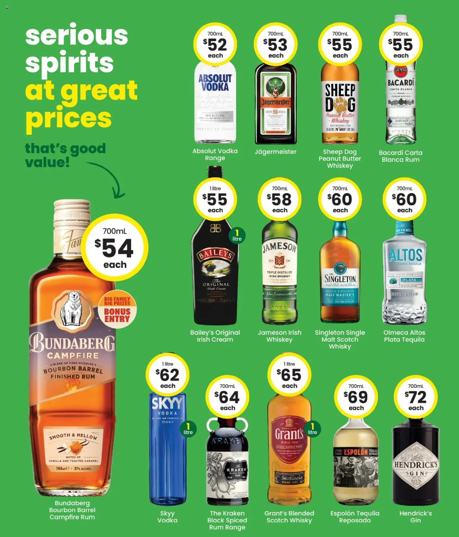 The Bottle-O catalogue - valid from 06/07/2026 | Page: 6 | Products: Butter, Vodka, Whiskey, Rum