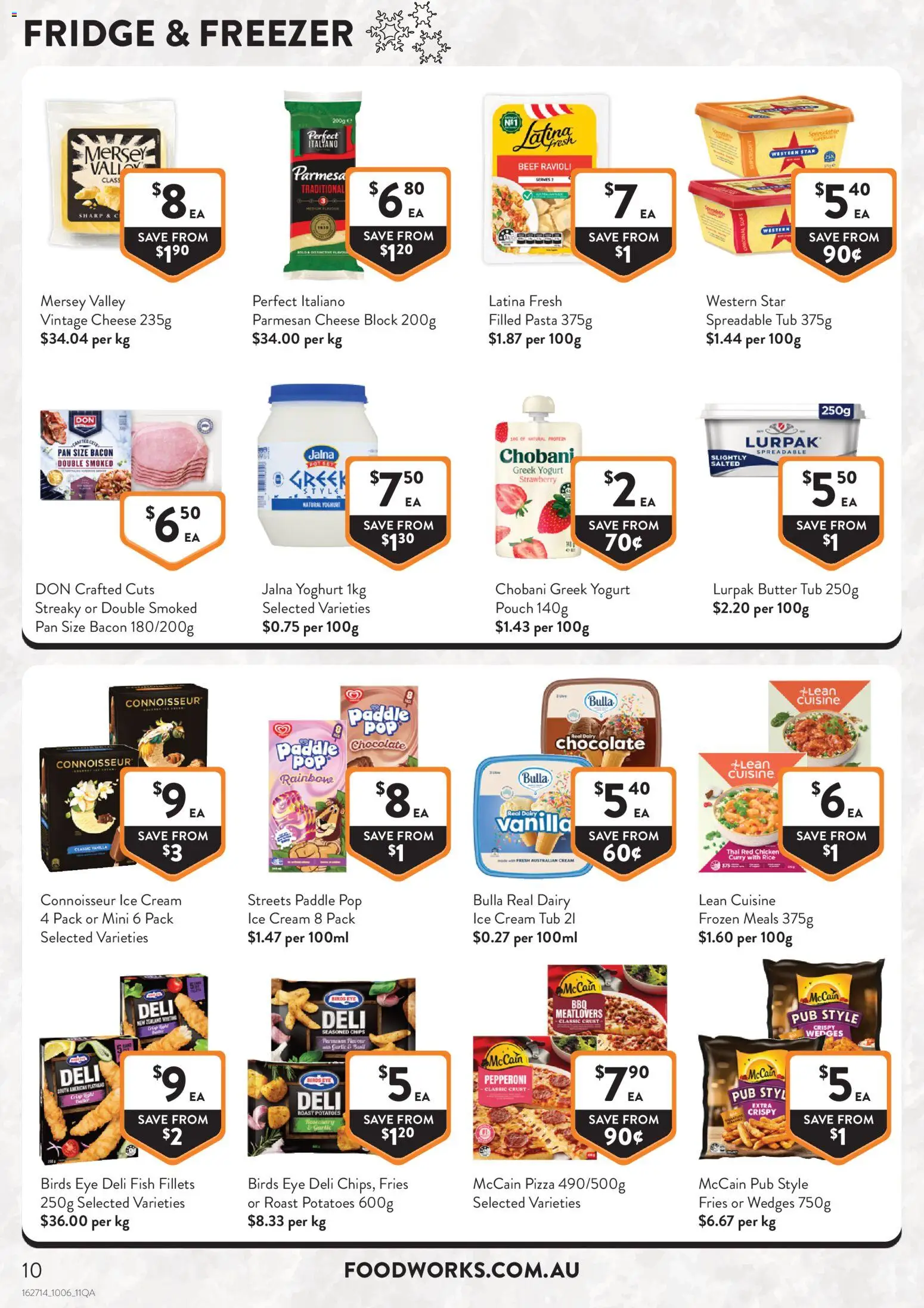Foodworks catalogue - valid from 03/06/2026 | Page: 10 | Products: Curry, Cheese, Potatoes, Fridge