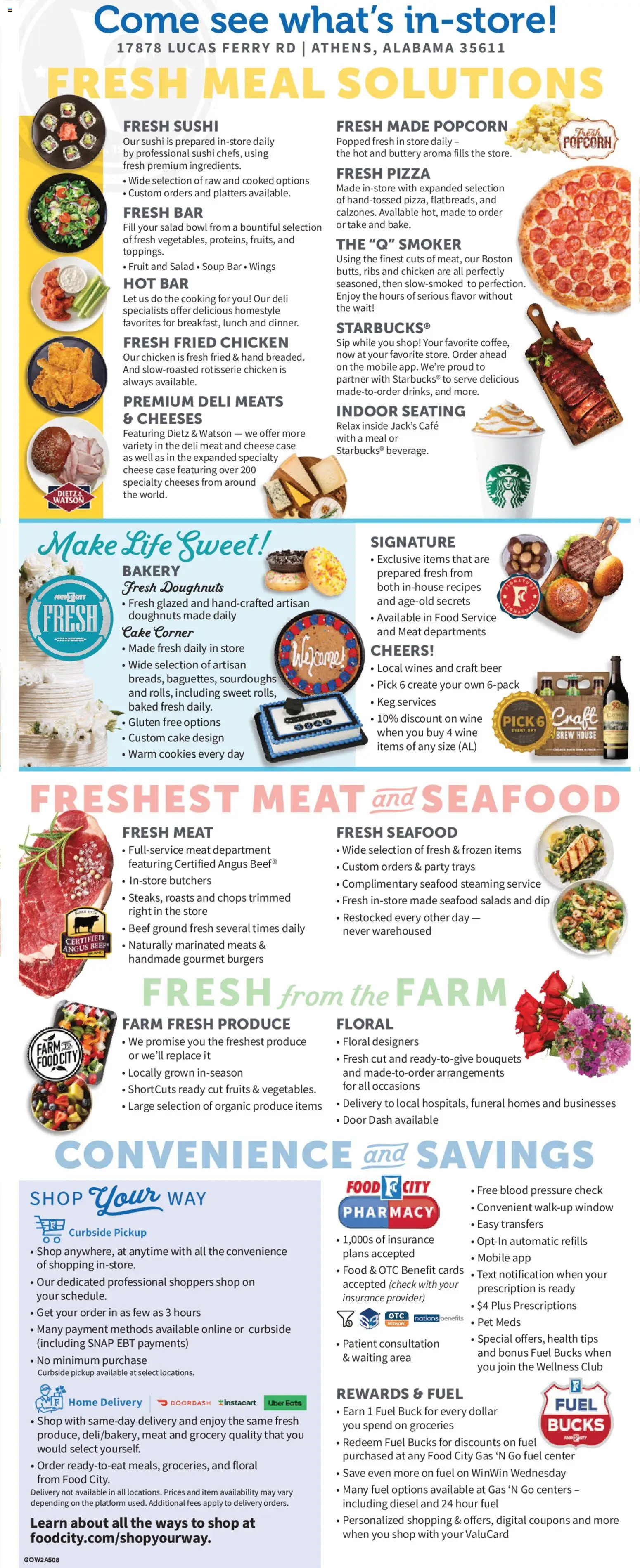 Food City Grand Opening - valid from 07/29/2026 | Page: 2 | Products: Wine, Beef, Salad, Seafood