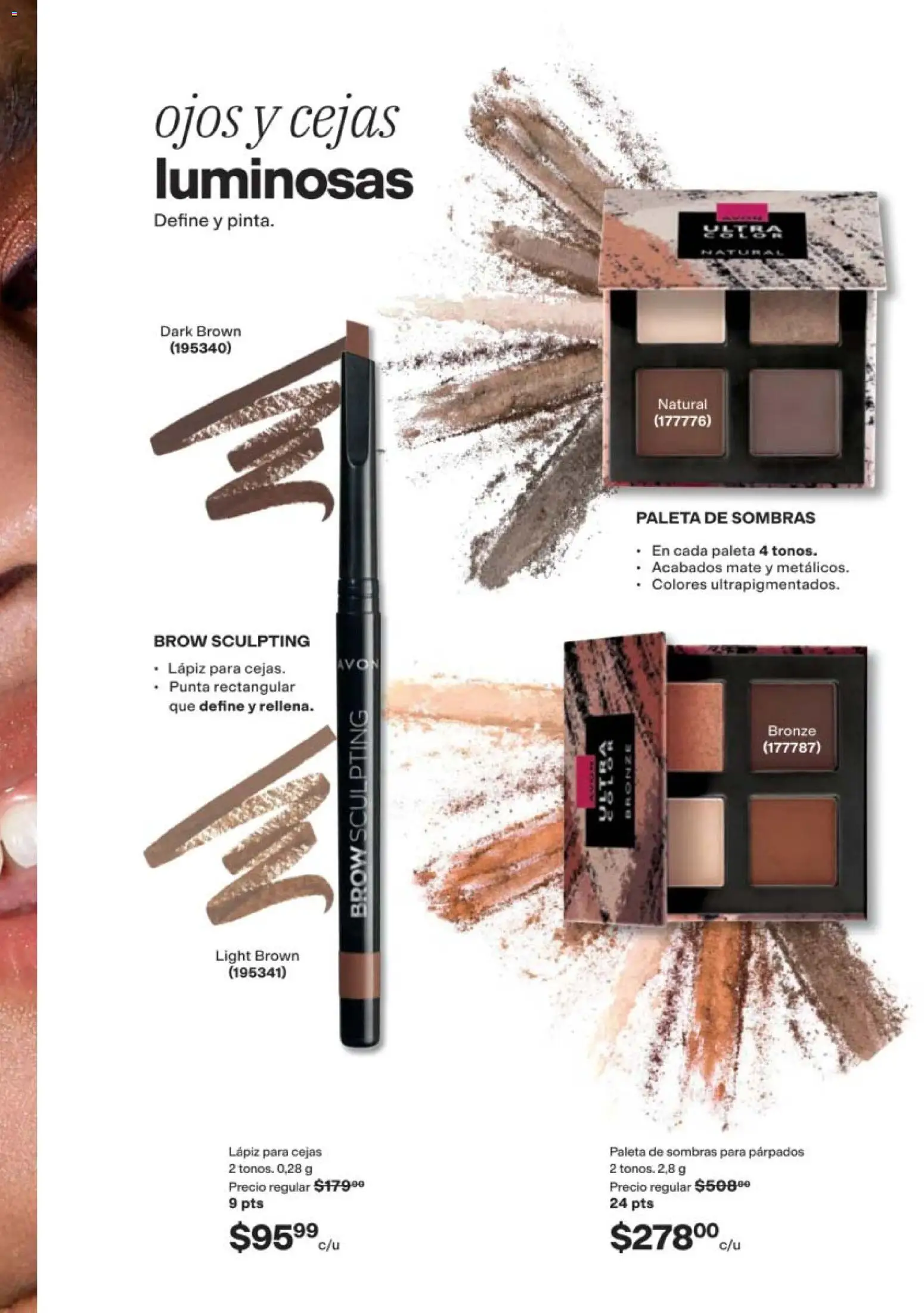 Nuevas ofertas de AVON válidas en toda la República Mexicana desde el 11/09/2026. ¡Encuentra las mejores ofertas en AVON campaña 14 2026! | Página: 35 | Productos: Paleta, Mate