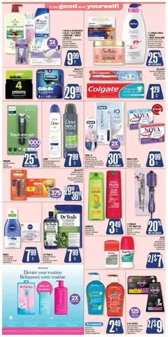 Preview of Jean Coutu weekly flyer from shop Jean Coutu valid from Jun 25, 2026 | Page: 8 | Products: Brush, Shampoo, Soap, Bath