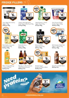 Preview of Foodworks - Catalogue NSW - valid from 09/09/2026 | Page: 24 | Products: Sugar, Lemon, Raspberry, Vanilla