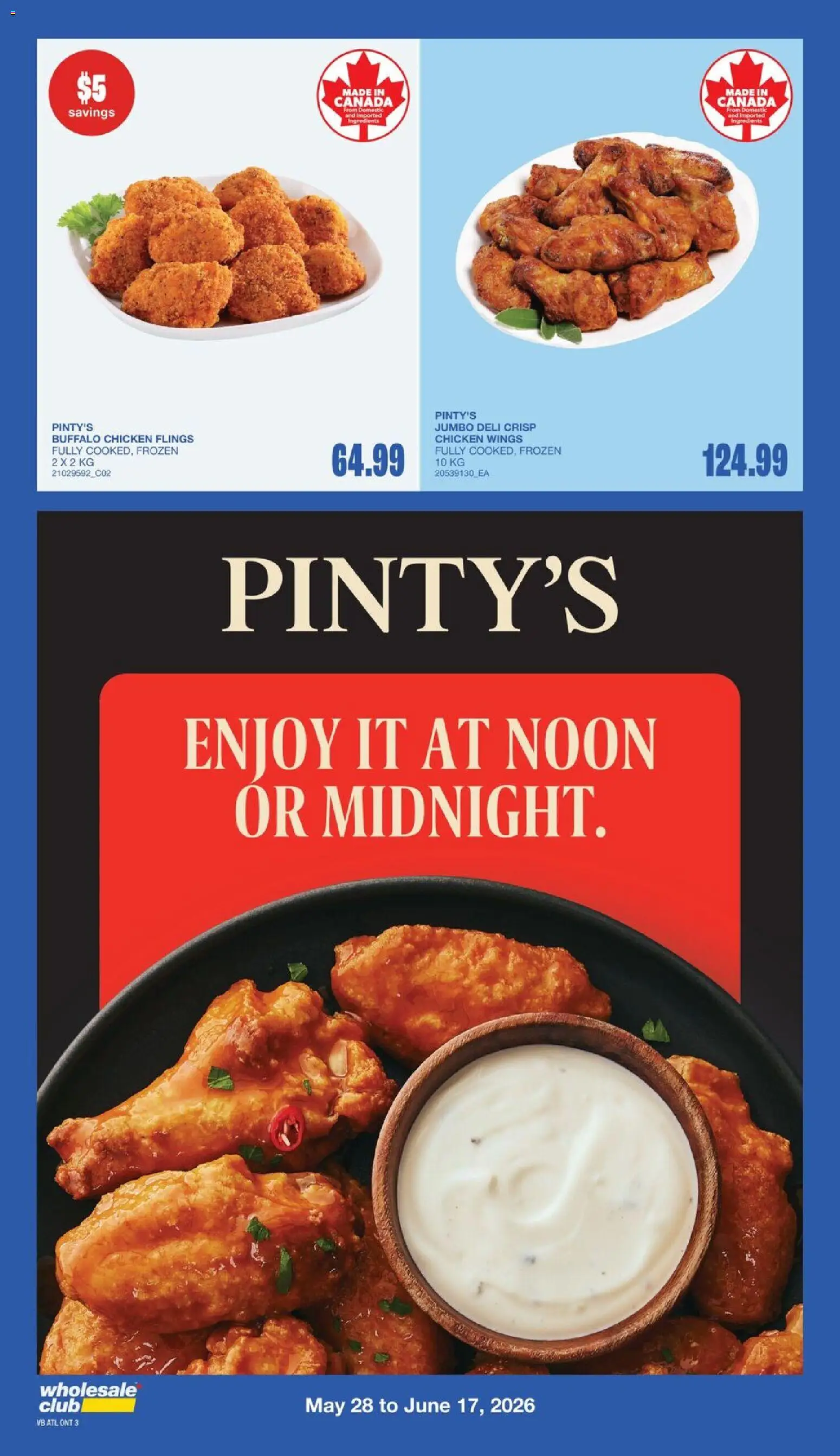 Wholesale Club flyer valid from 14.05.2026 | Page: 22 | Products: Chicken wings, Chicken