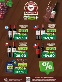 Mart Minas ofertas Clube do Vinho - Pré-Visualização do folheto da loja Mart Minas, válido de 29/10/2026