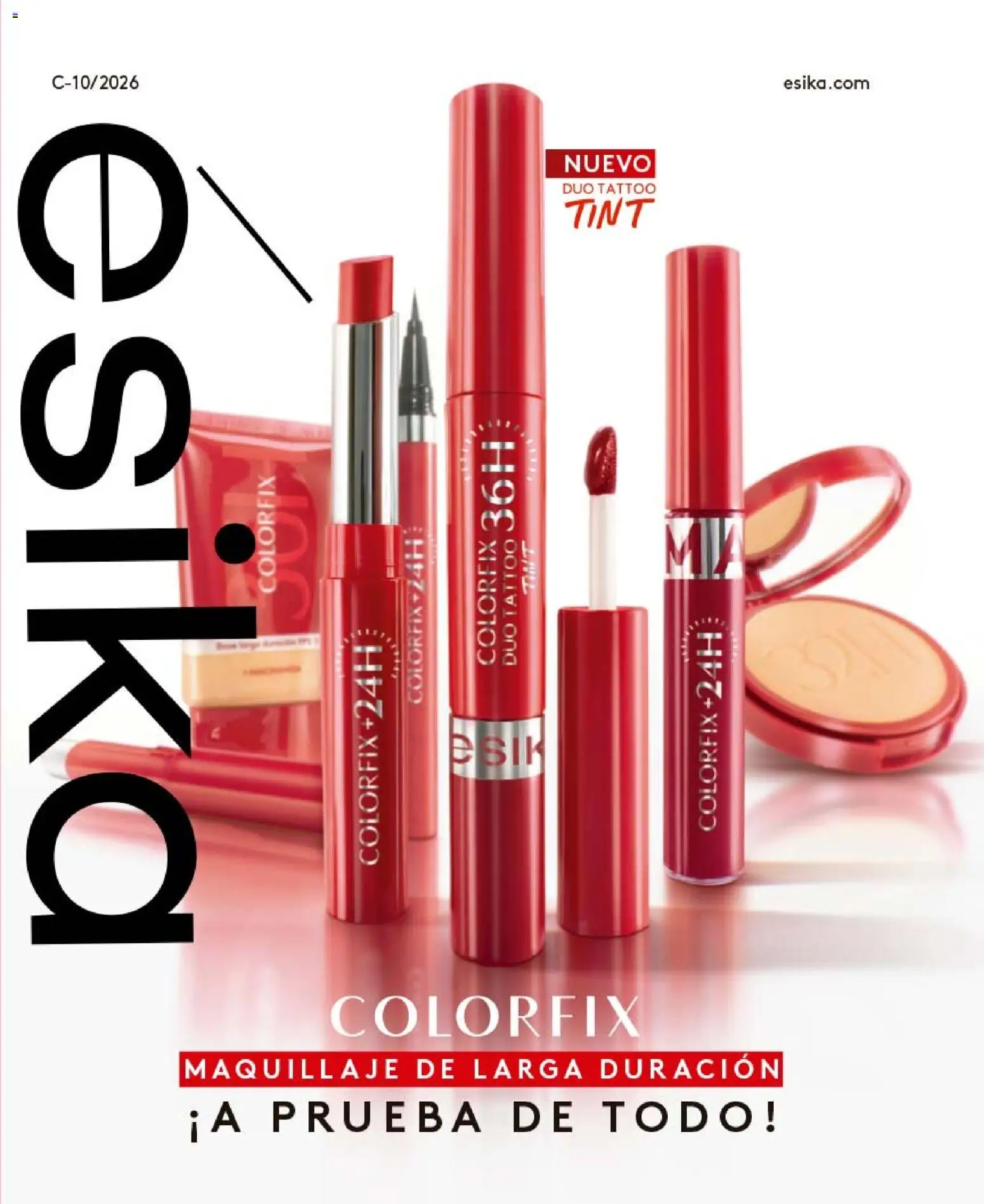 Catálogo Ésika Campaña 10 │ válido desde el 01.06.2026 | Página: 1 | Productos: Maquillaje