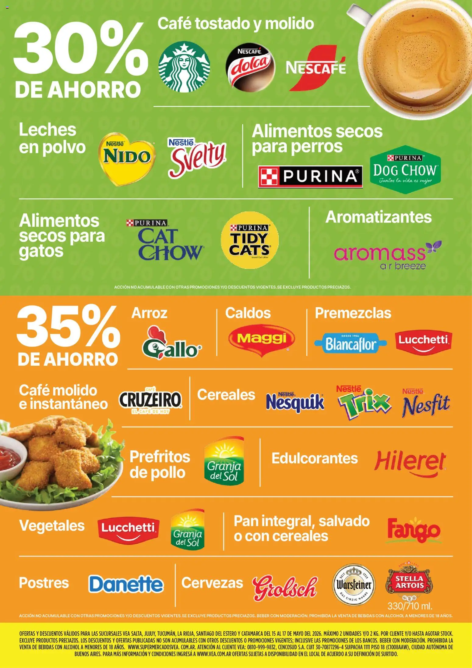 Vea ofertas │ válido desde el 15.05.2026 | Página: 6 | Productos: Pollo, Polvo, Pan, Arroz