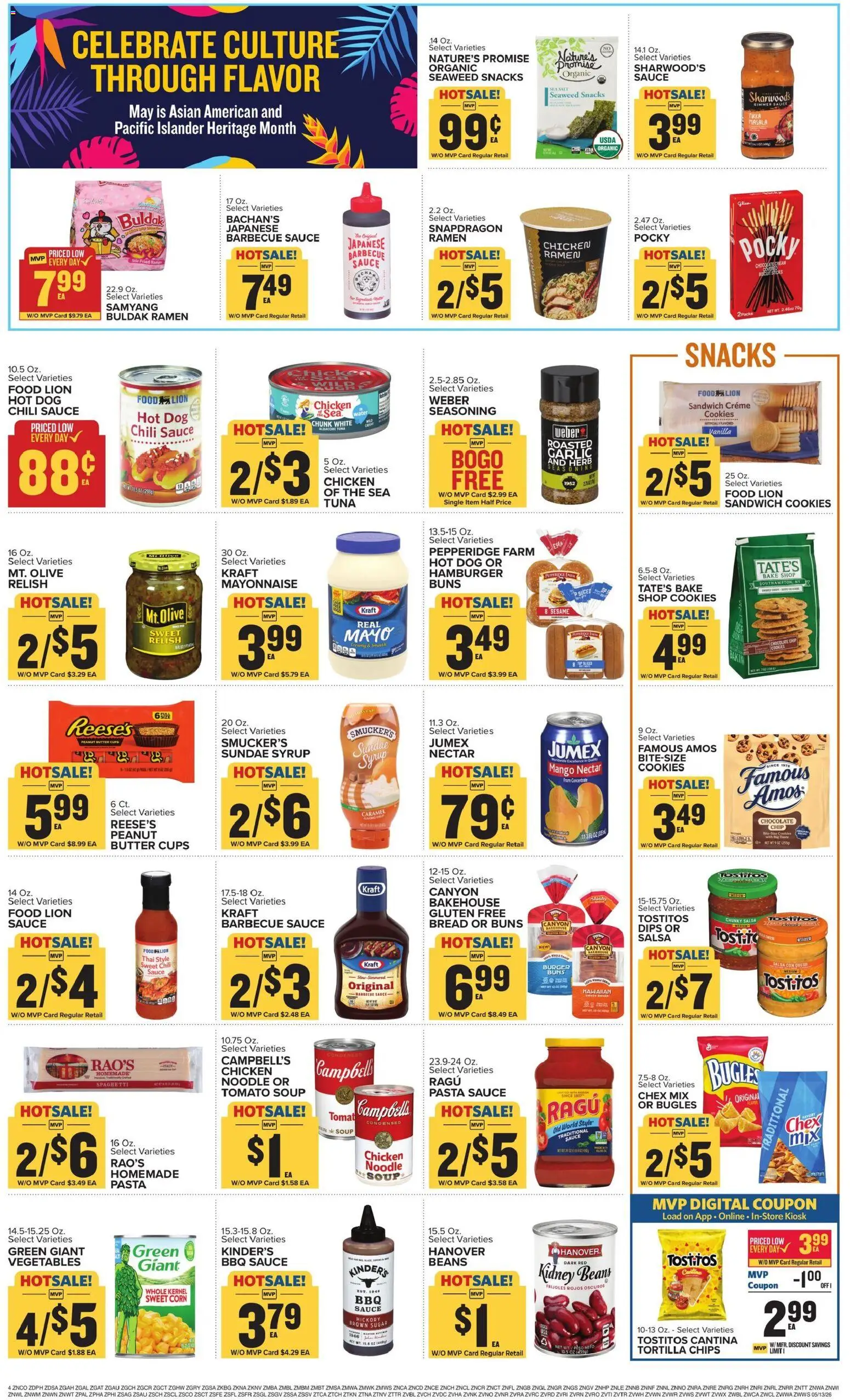 Food Lion Weekly Ad - valid from 13.05.2026 | Page: 8 | Products: Corn, Dog Food, Pasta, Cookies