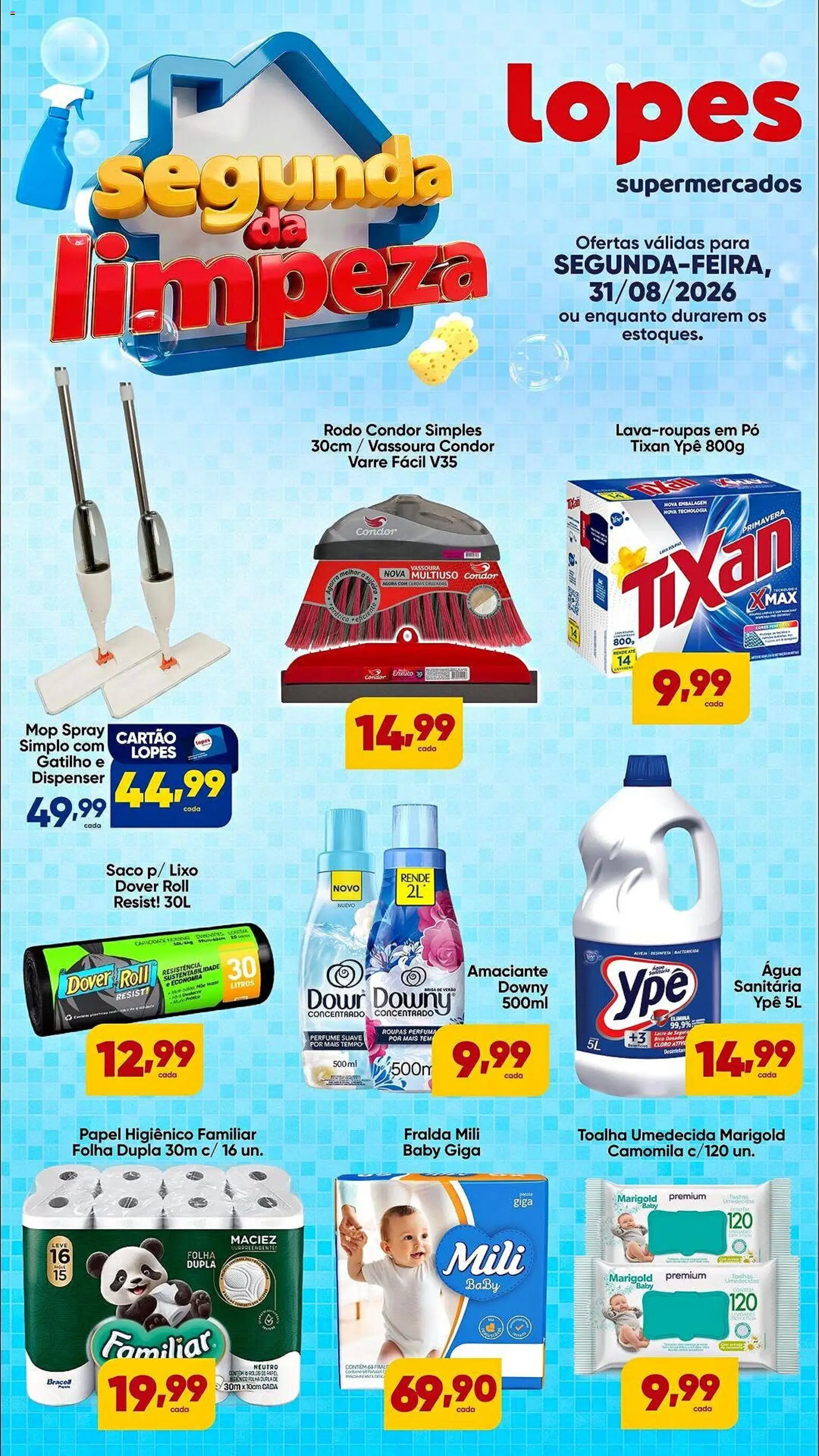 Lopes Supermercados Folheto - válido de 31/08/2026 | Página: 1