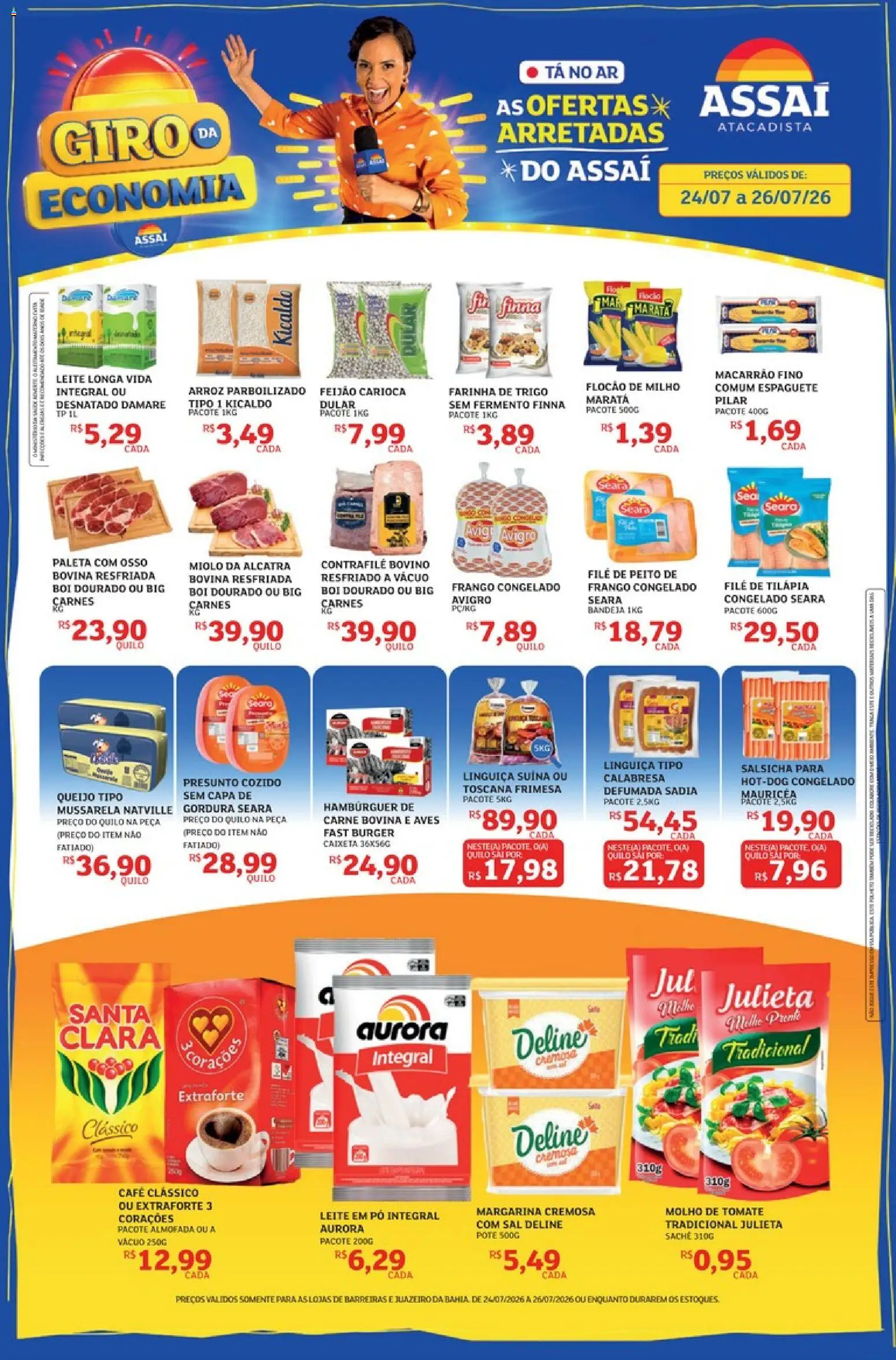 Assaí Atacadista ofertas - BA de 24/07/2026 catalogue cover