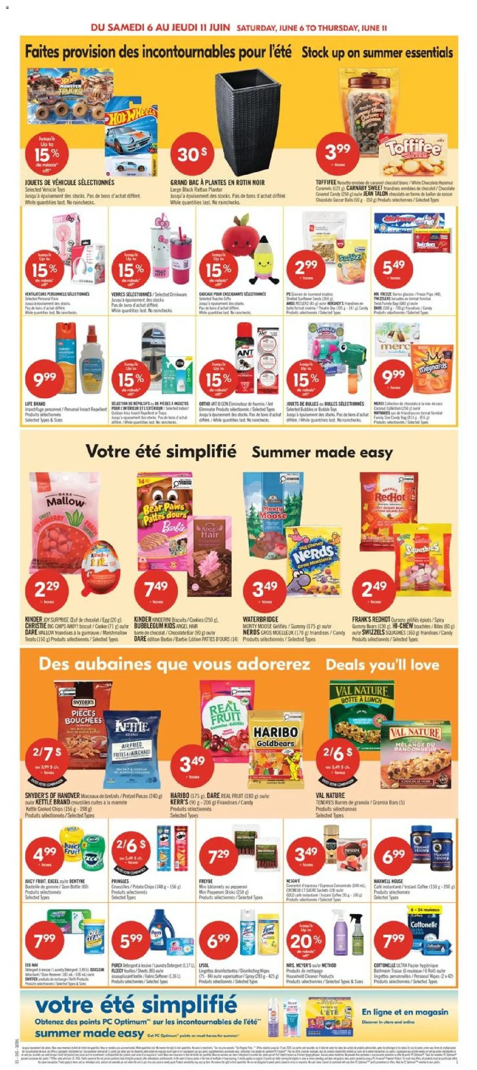 Pharmaprix flyer valid from 05.06.2026 | Page: 6 | Products: Chips, Cookies, PC, Chocolate