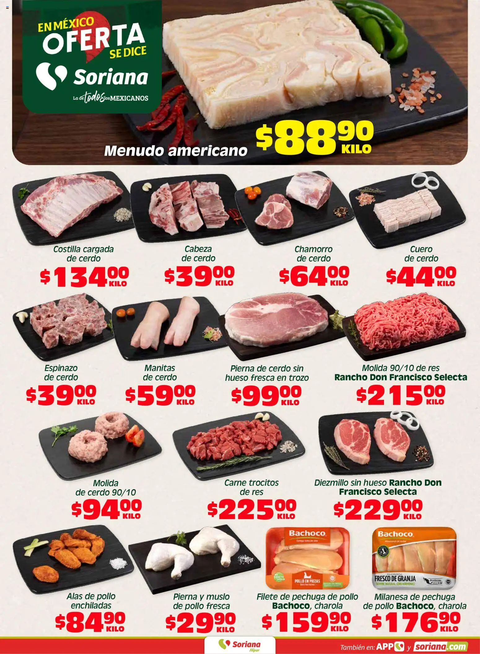 Nuevas ofertas de Soriana válidas en toda la República Mexicana desde el 04/09/2026. ¡Encuentra las mejores ofertas en Soriana folleto Fin de Semana Híper! | Página: 4