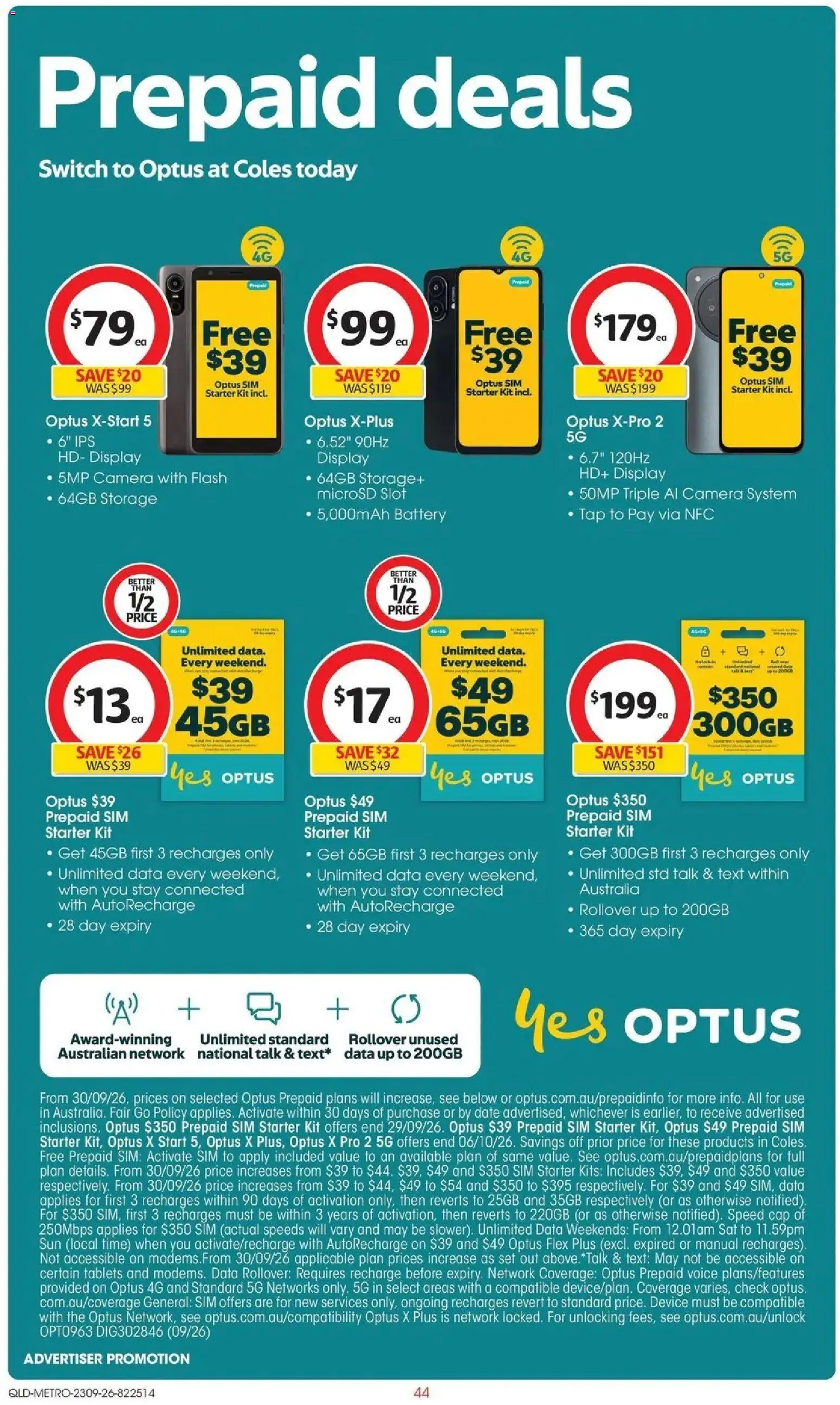 Coles catalogue - valid from 23/09/2026 | Page: 44