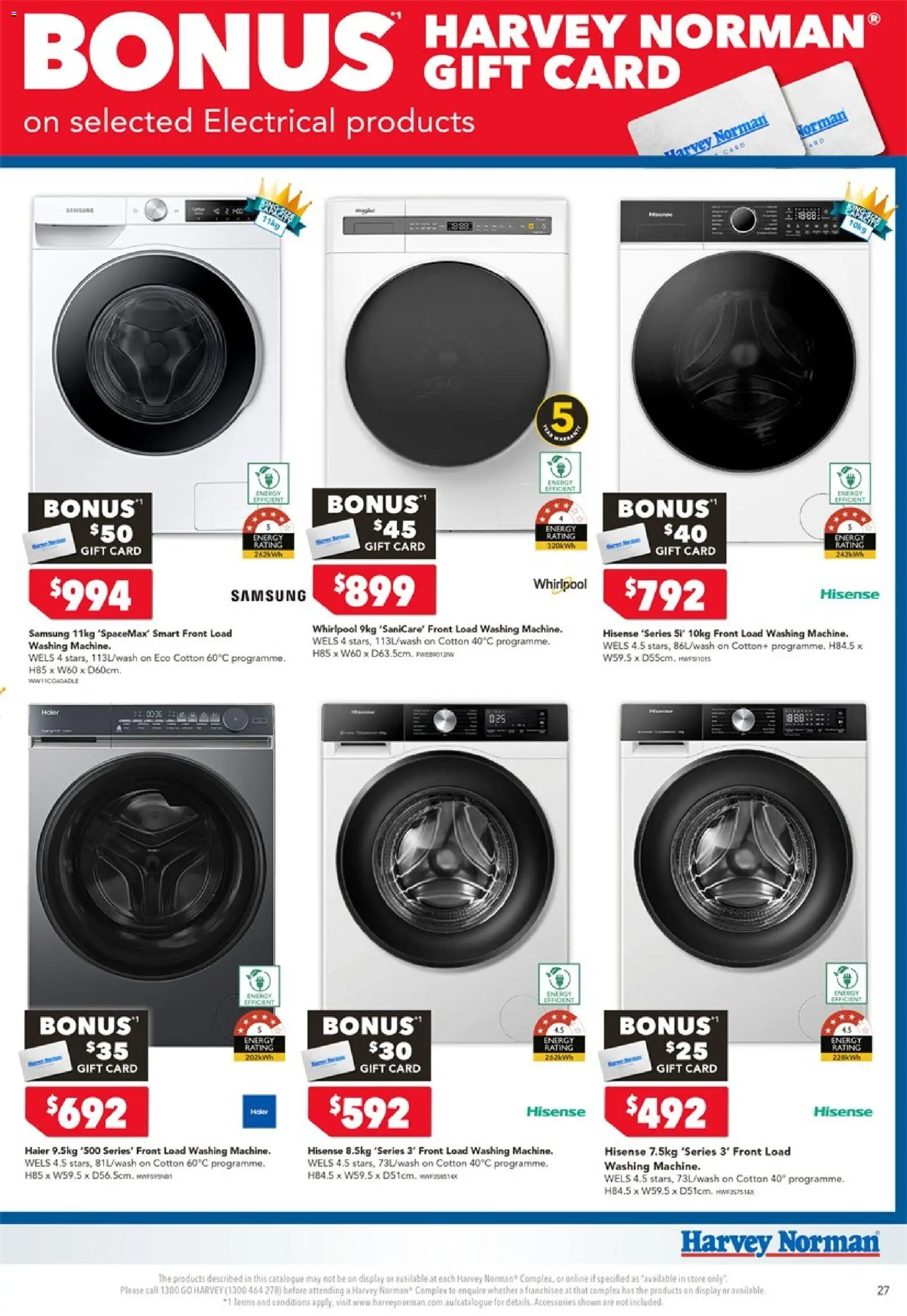 Harvey Norman catalogue - valid from 18.05.2026 | Page: 27 | Products: Accessories