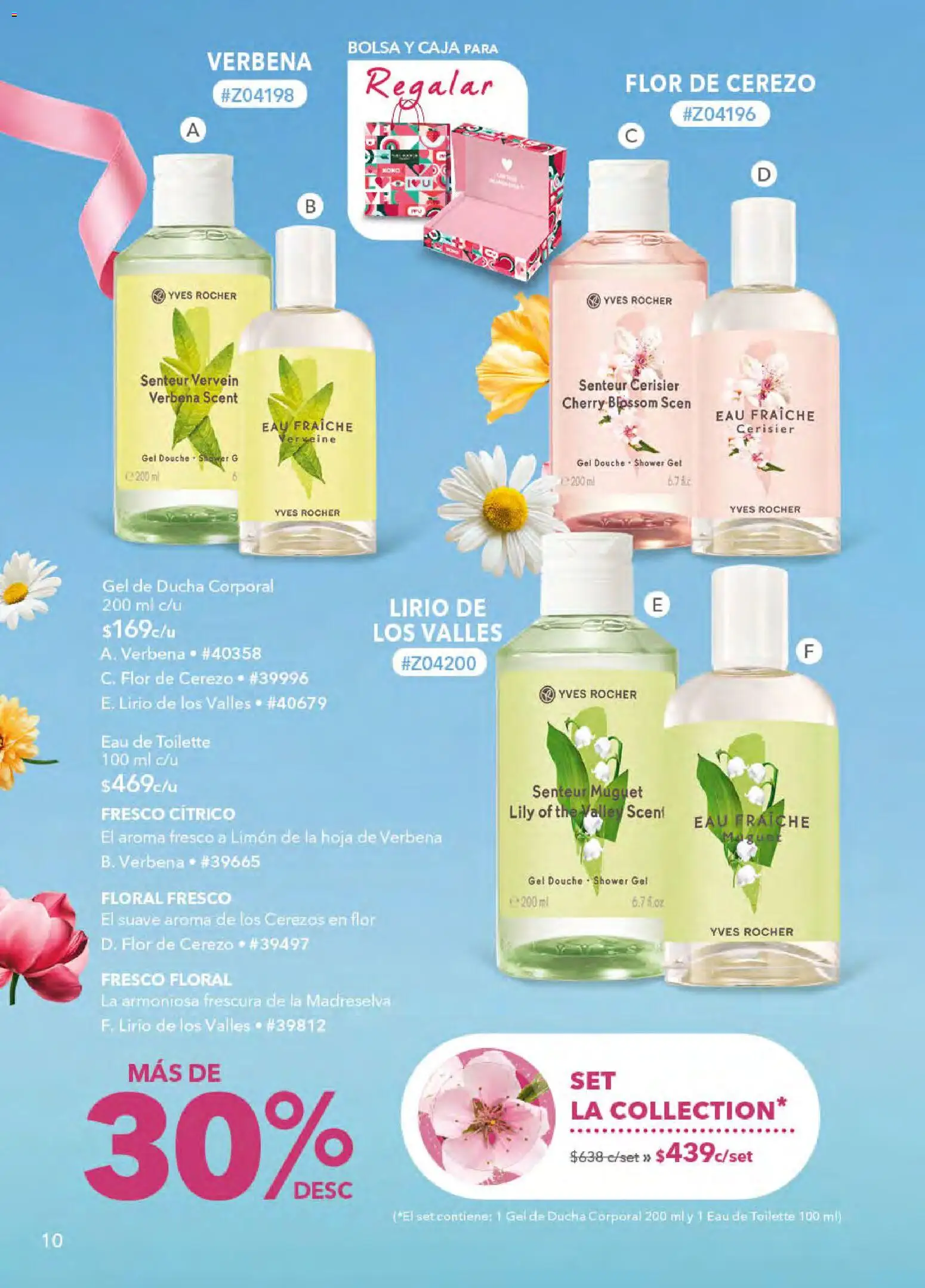 Nuevas ofertas de Yves Rocher válidas en toda la República Mexicana desde el 21.04.2026. ¡Encuentra las mejores ofertas en Yves Rocher campaña 6 2026! | Página: 10 | Productos: Limón, Caja, Eau de toilette, Gel de ducha