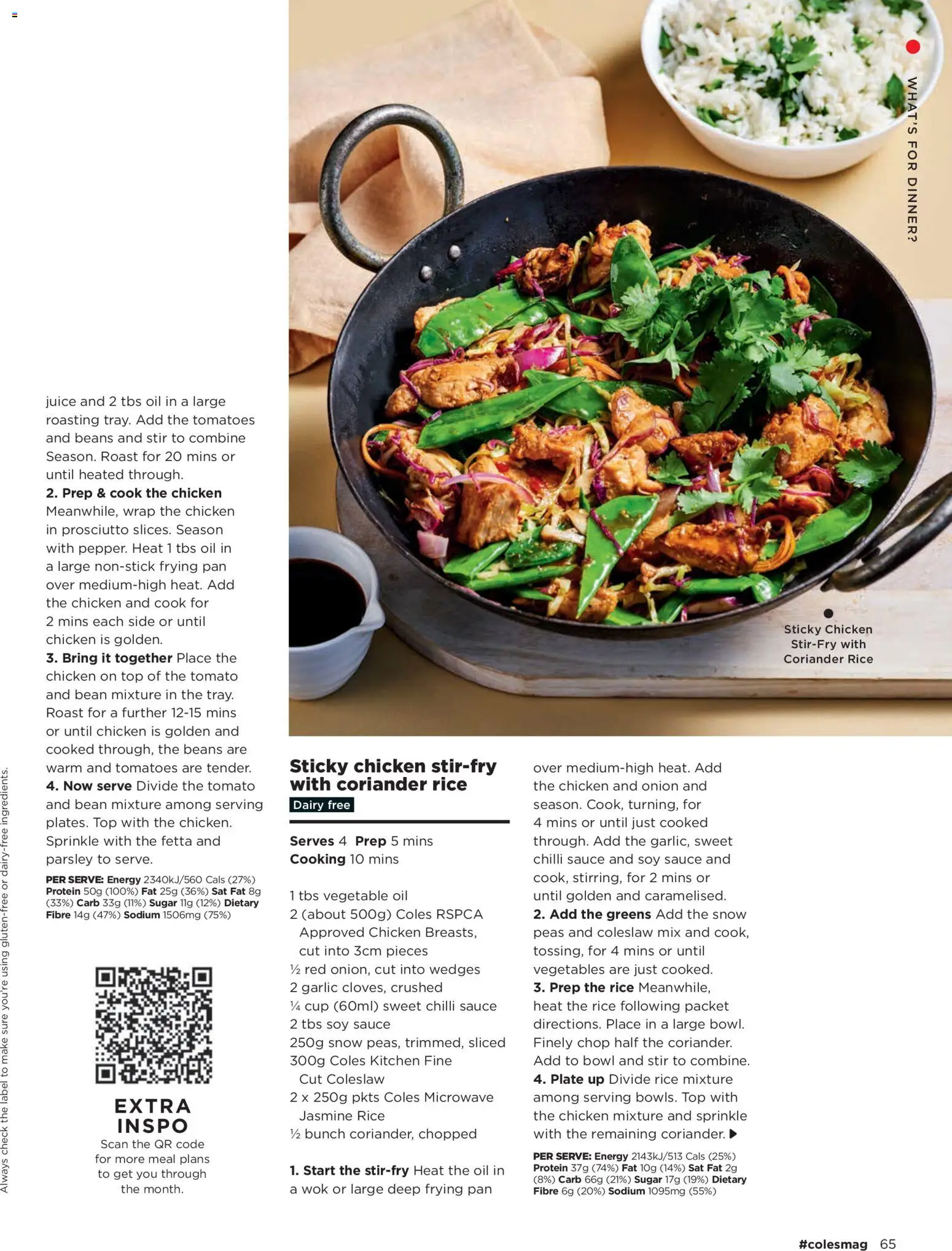 Coles catalogue - valid from 01/10/2026 | Page: 65 | Products: Oil, Vegetables, Sauce, Parsley