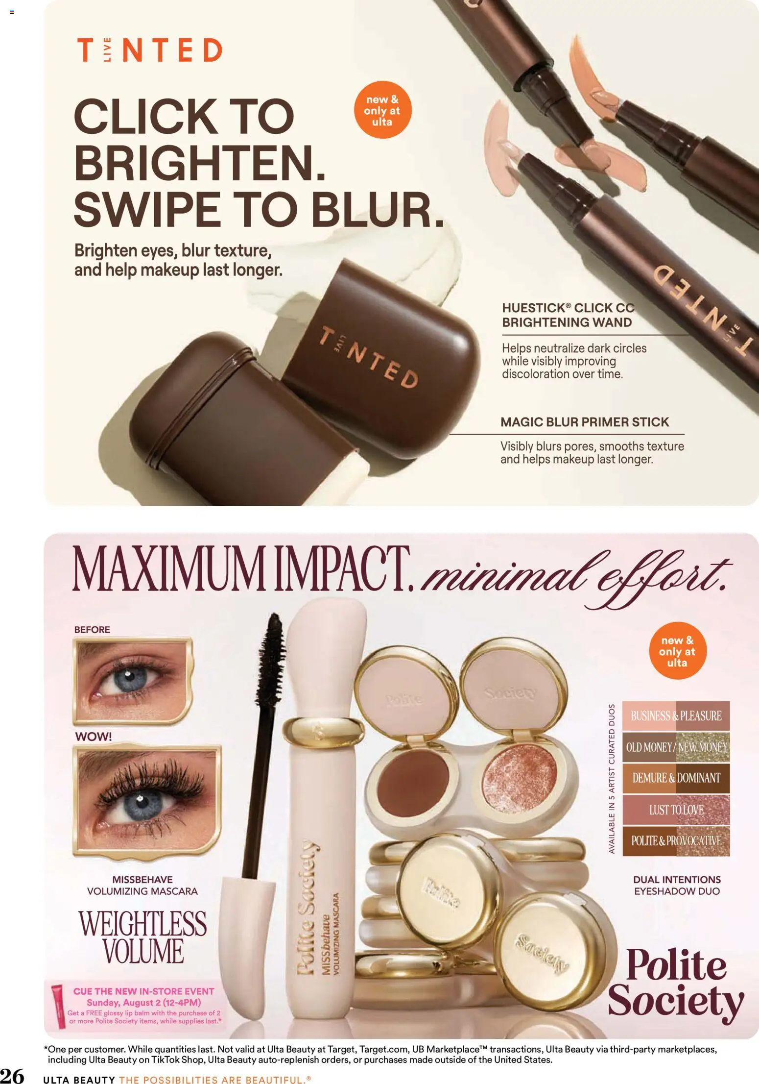 Ulta Beauty Weekly Ad - valid from 08/02/2026 | Page: 26