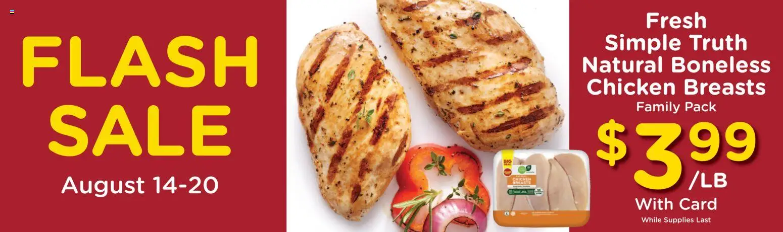 Fry's Food Weekly Ad - valid from 08/19/2026 | Page: 2 | Products: Chicken, Chicken breasts