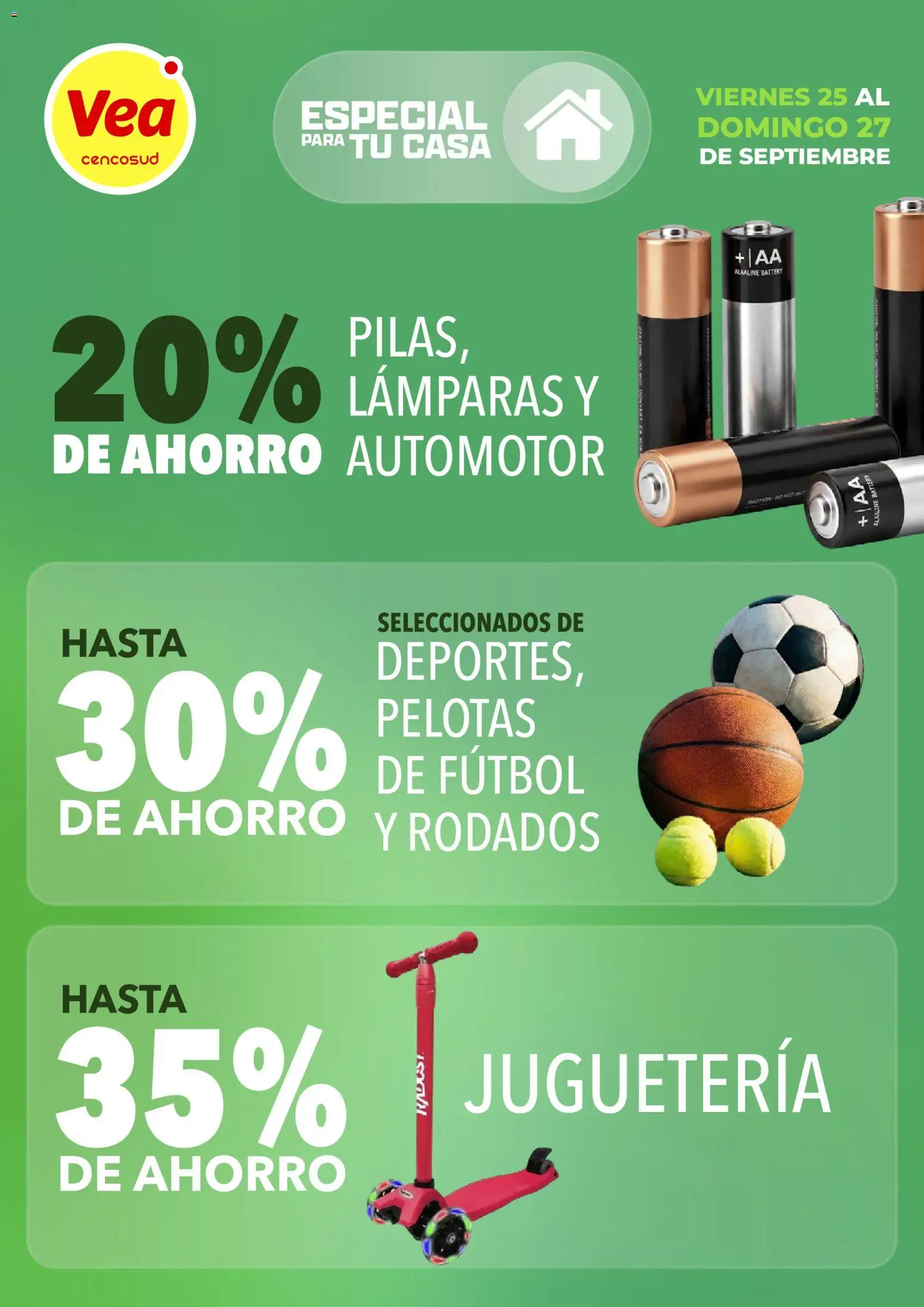 Vea - Especial para tu casa │ válido desde el 25/09/2026 | Página: 3 | Productos: Lámparas